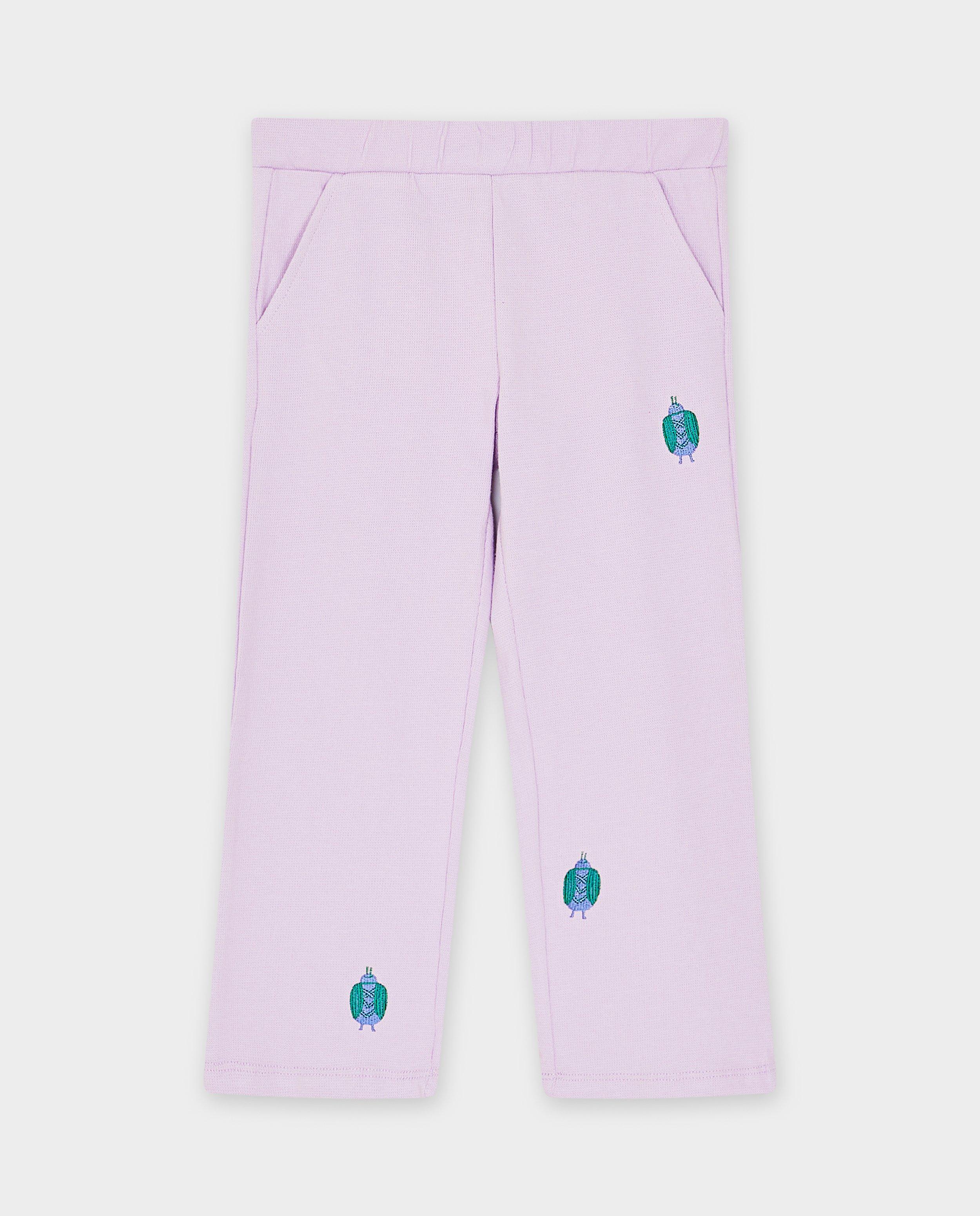 Pantalons - Pantalon avec des coléoptères brodés