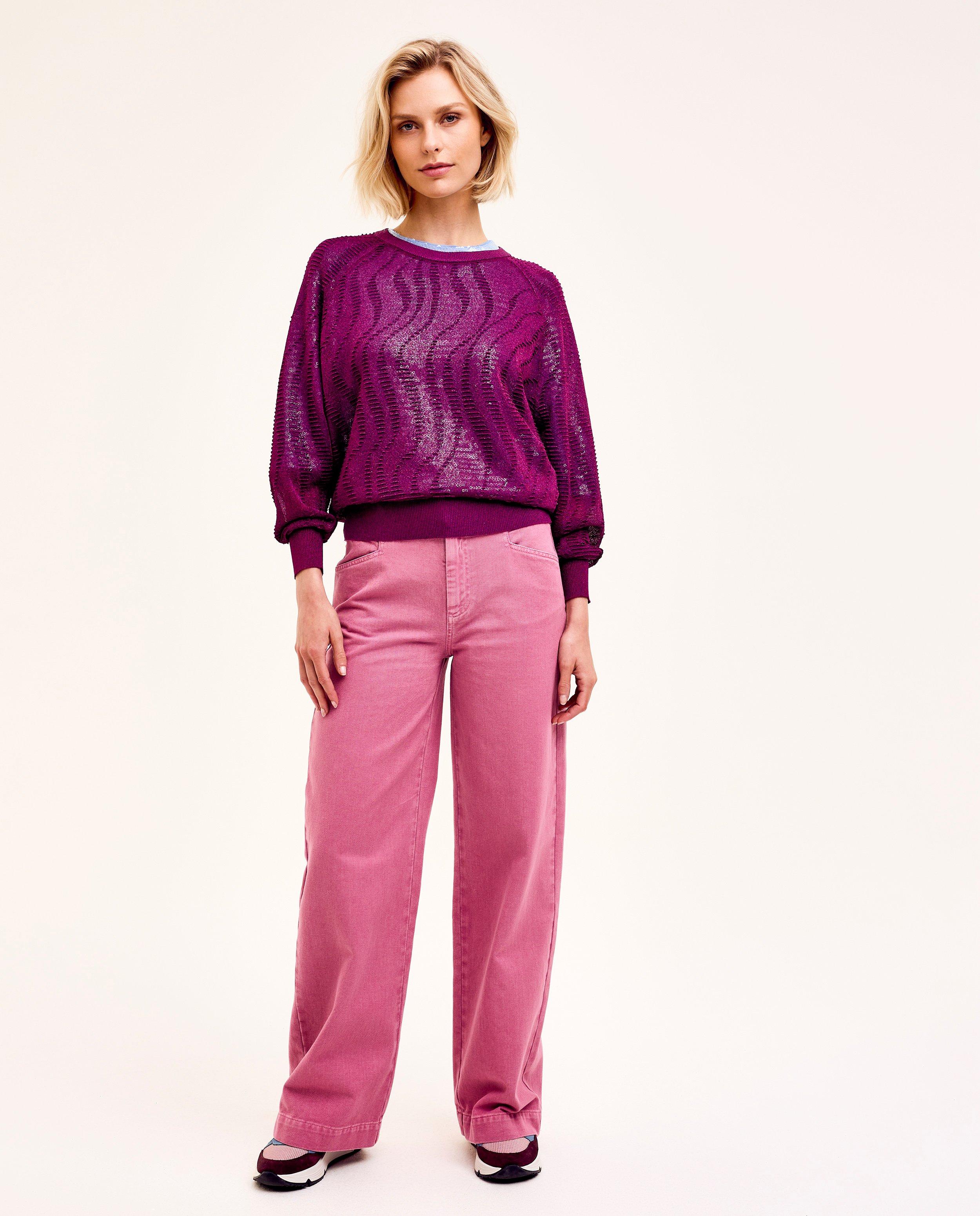 Paarse trui - Product Detail - paars - afbeelding nummer 2