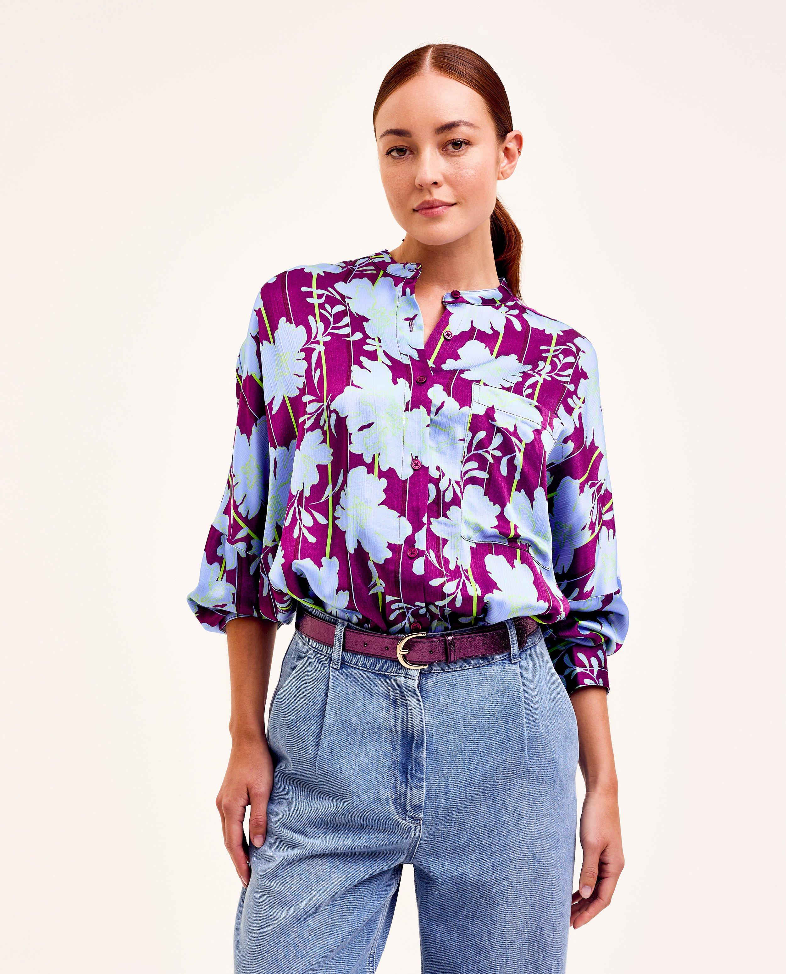 Blouse fleurie - null - CKS Femmes