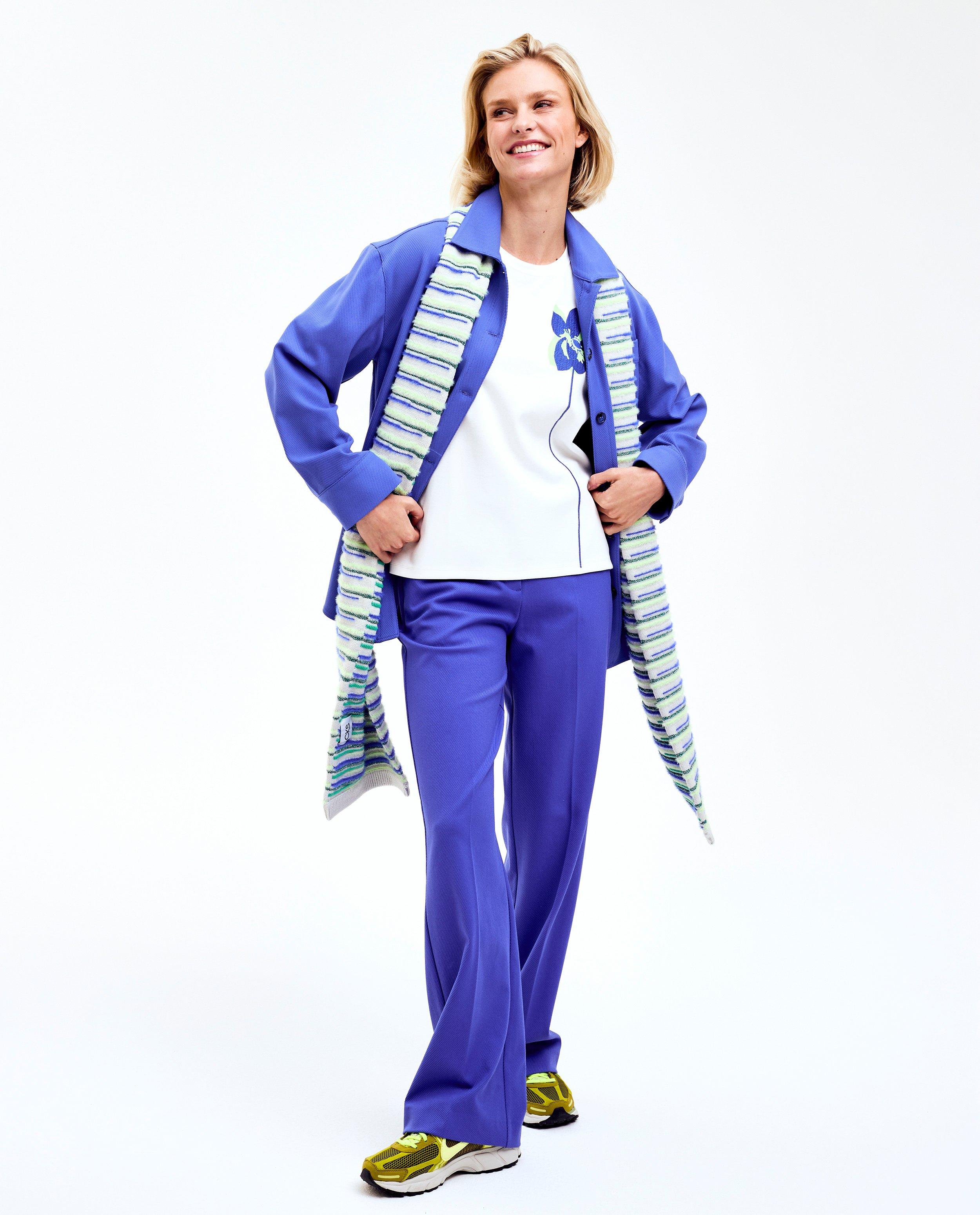 Broeken - Geklede broek met structuur