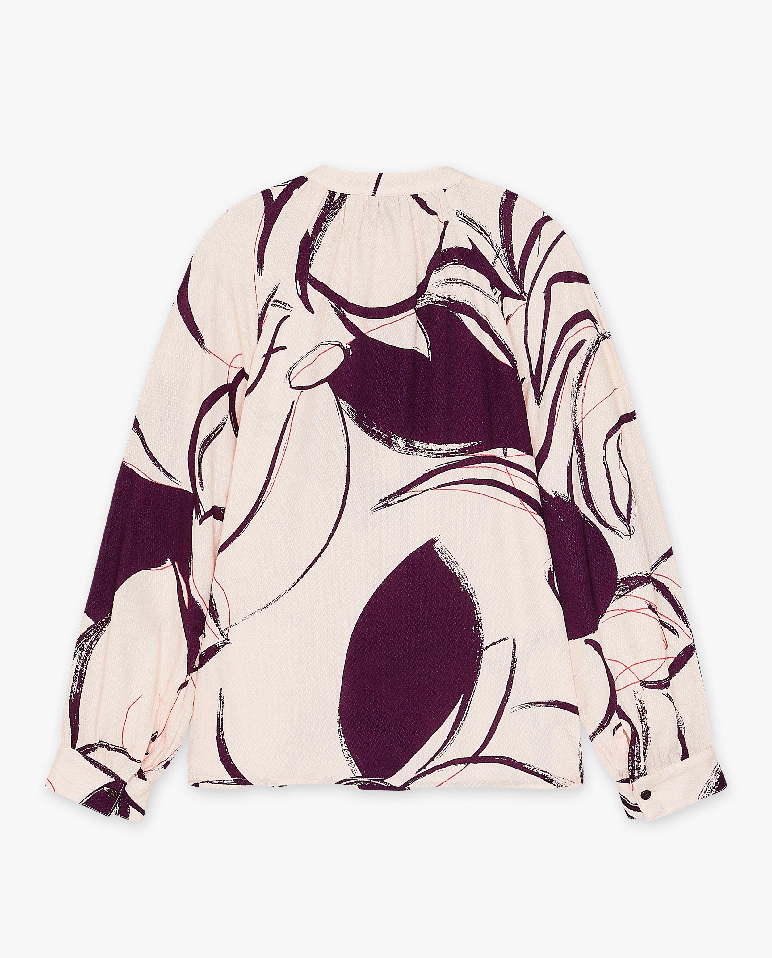 Blouse fleurie - D&eacute;tails du produit - rose clair - image num&eacute;ro 5