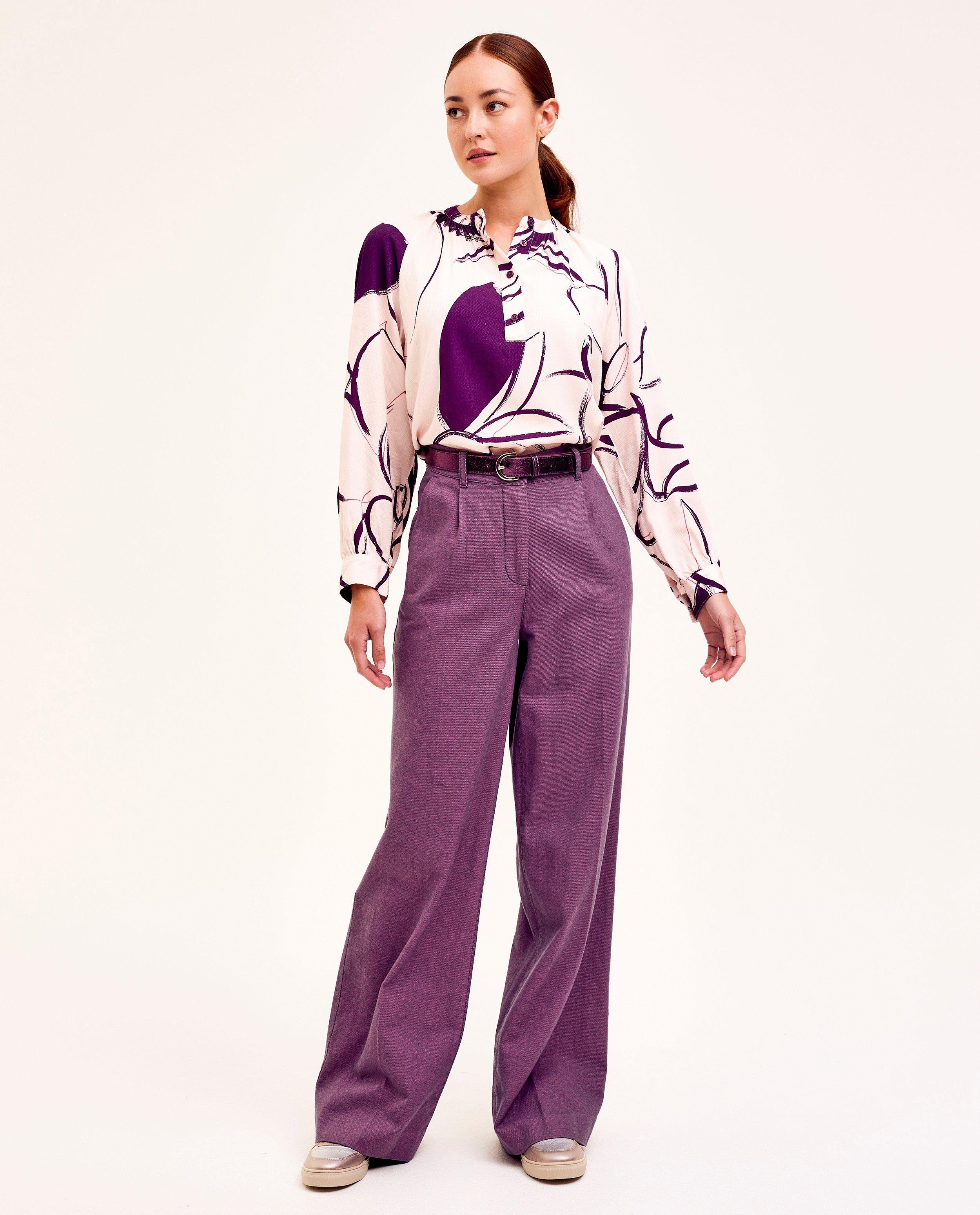 Blouse fleurie - D&eacute;tails du produit - rose clair - image num&eacute;ro 2