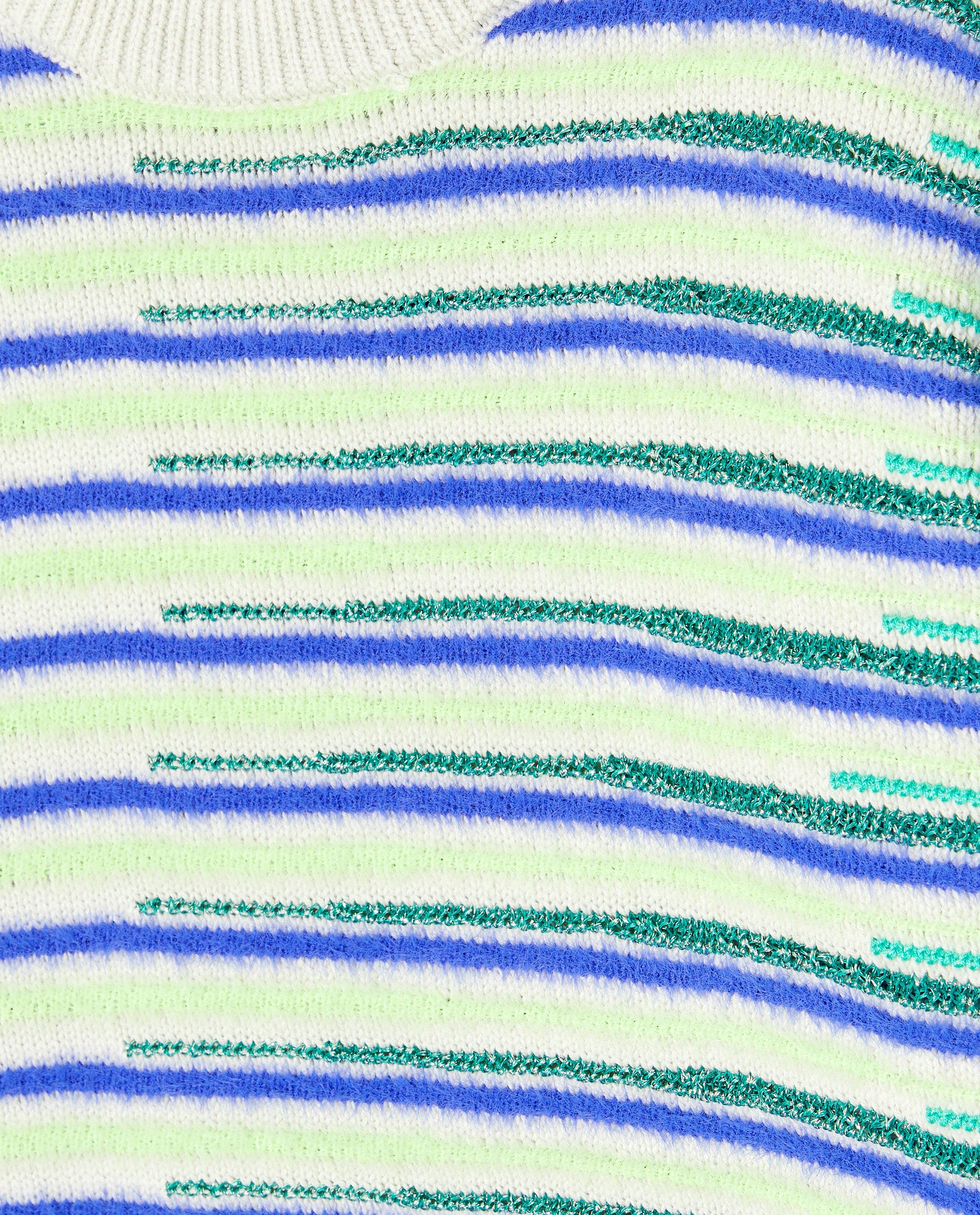 Gestreepte trui met structuur - Product Detail - lichtblauw - afbeelding nummer 6