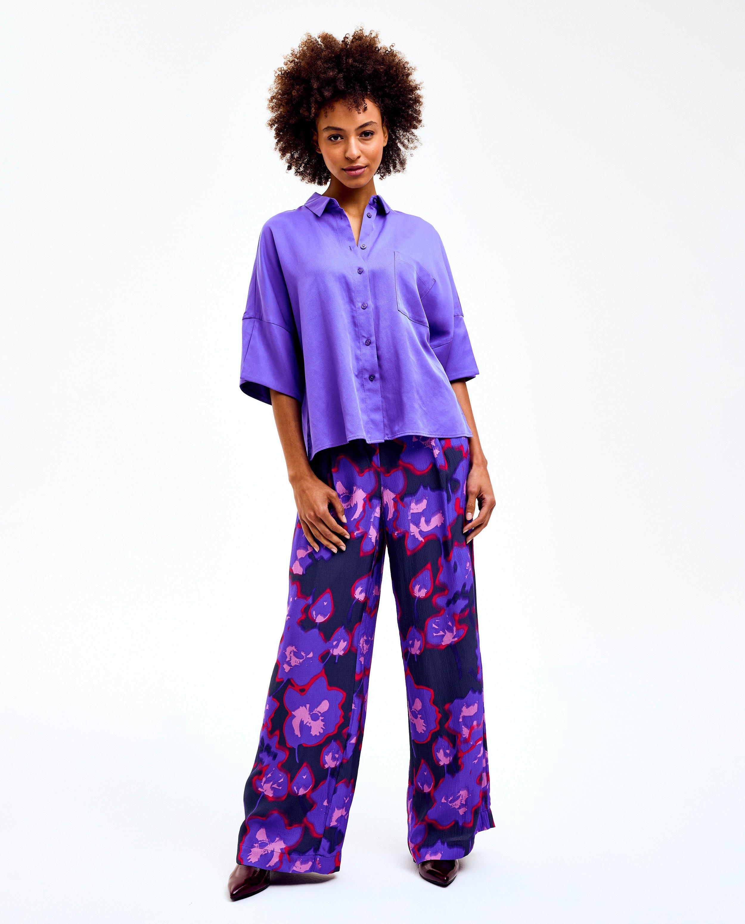 Hemden - Blauwe blouse