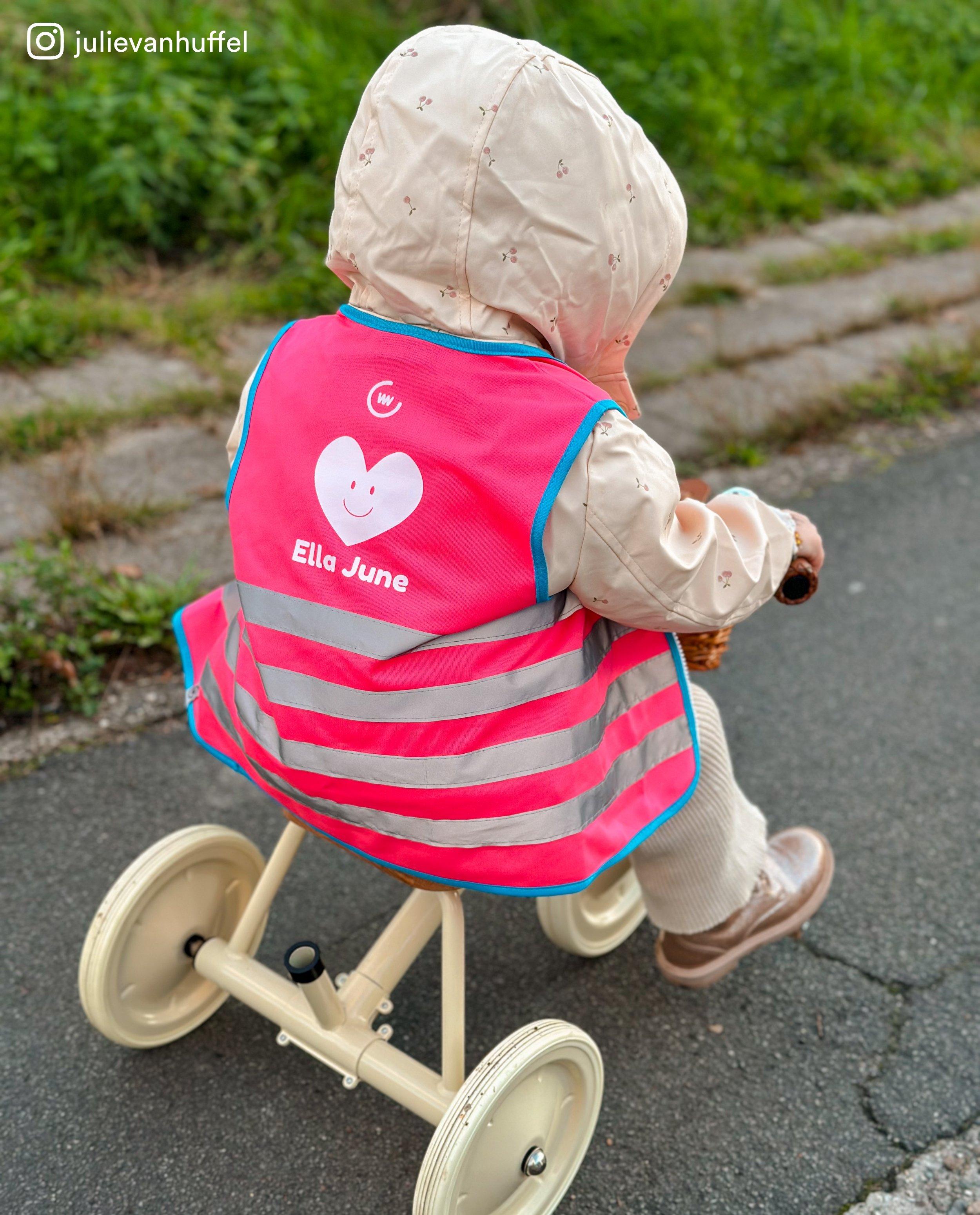 Gilet fluo personnalisable, enfants - null - Studio Unique