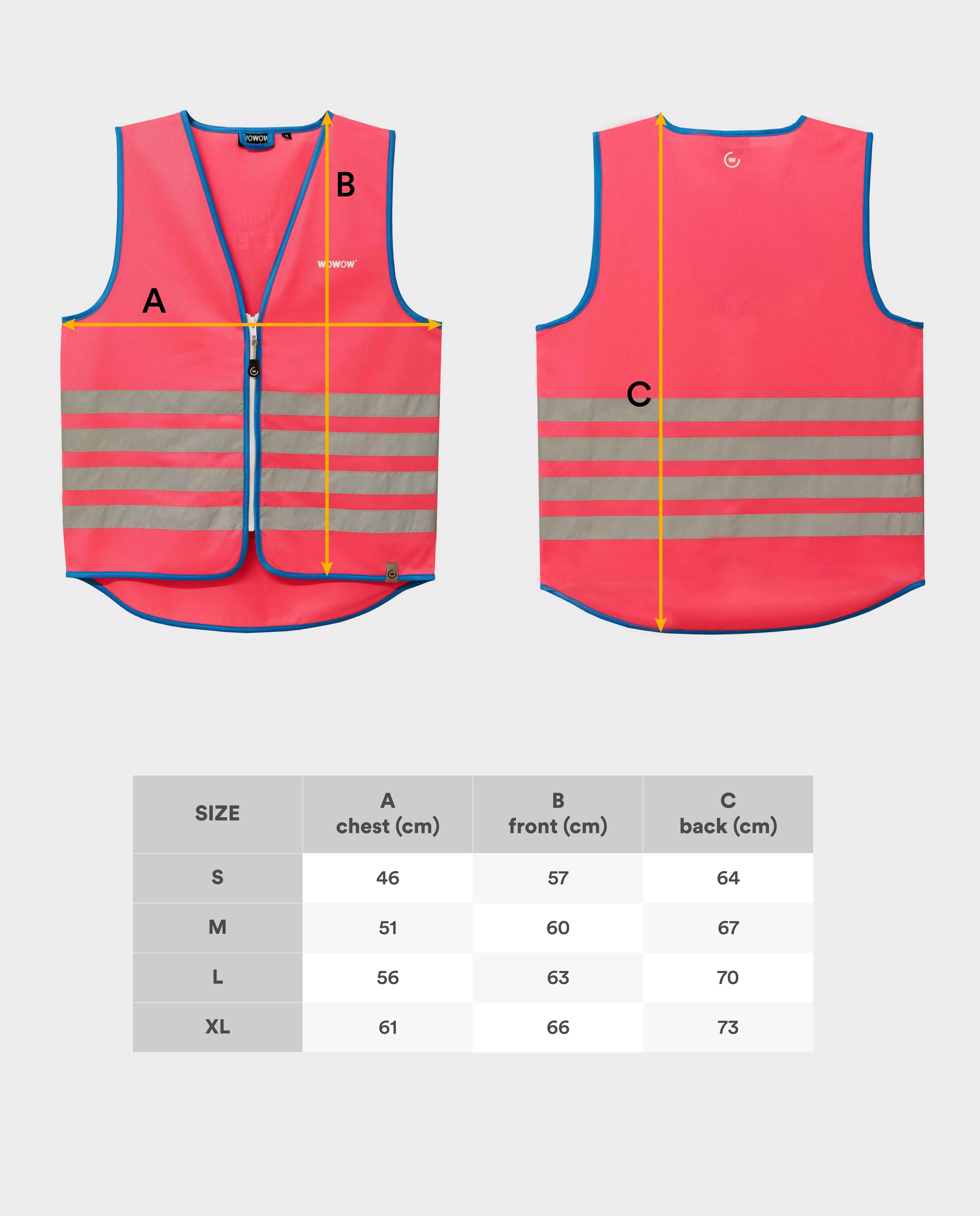 Cardigan - Personaliseerbaar fluohesje, volwassenen