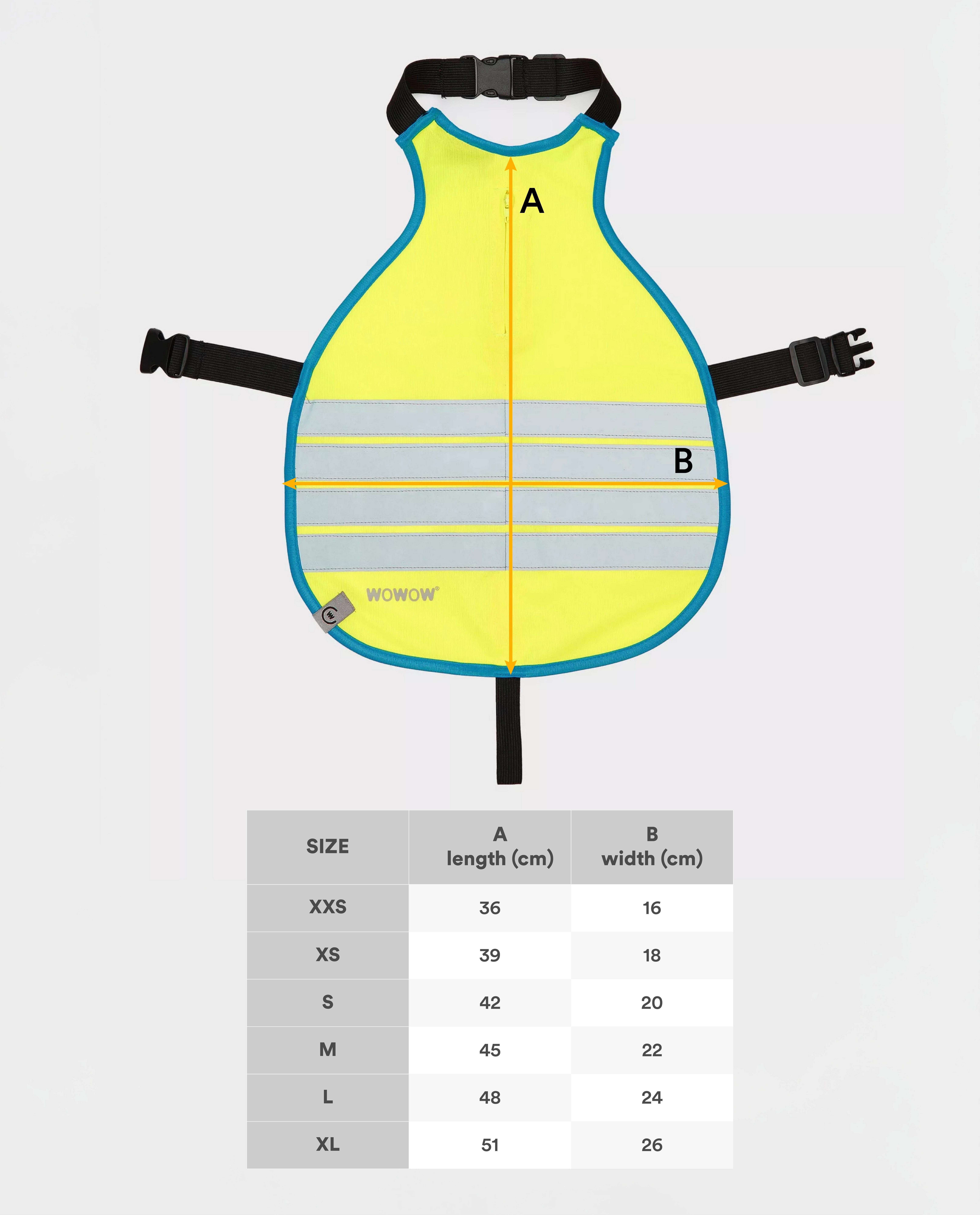 Cardigan - Personaliseerbaar fluohesje, honden