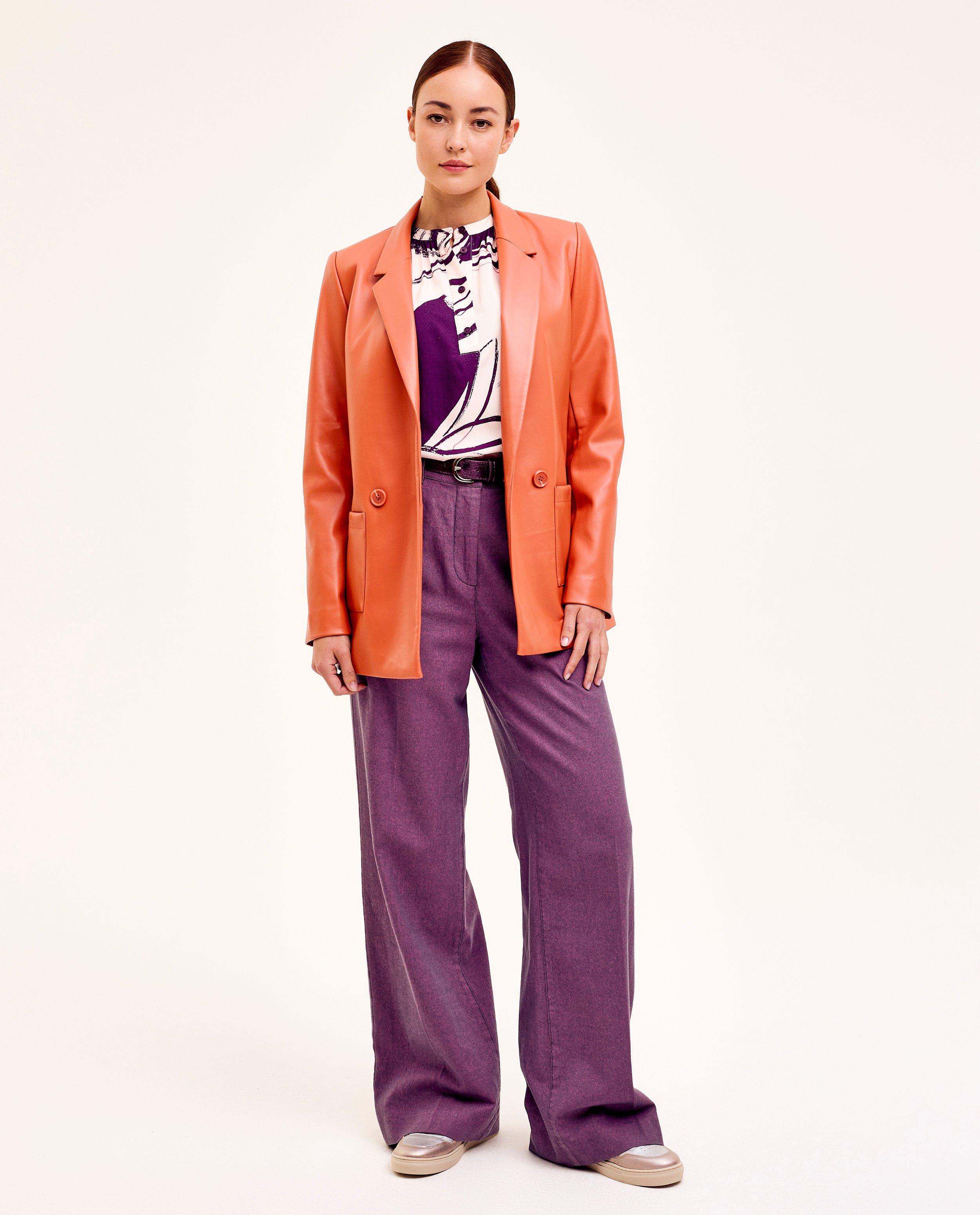 Blazers - Blazer van imitatieleer