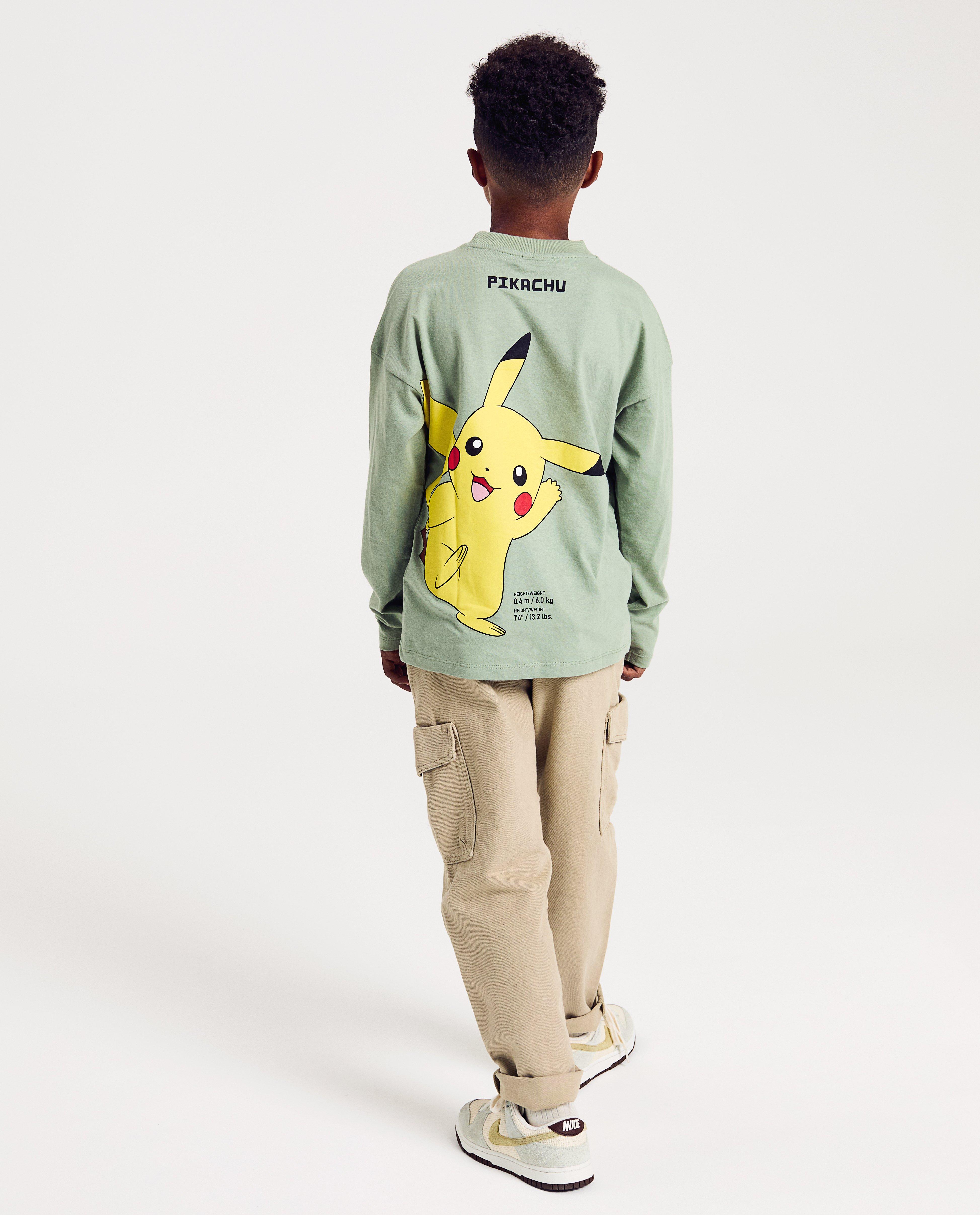 T-shirts - Longsleeve met Pokémon-print