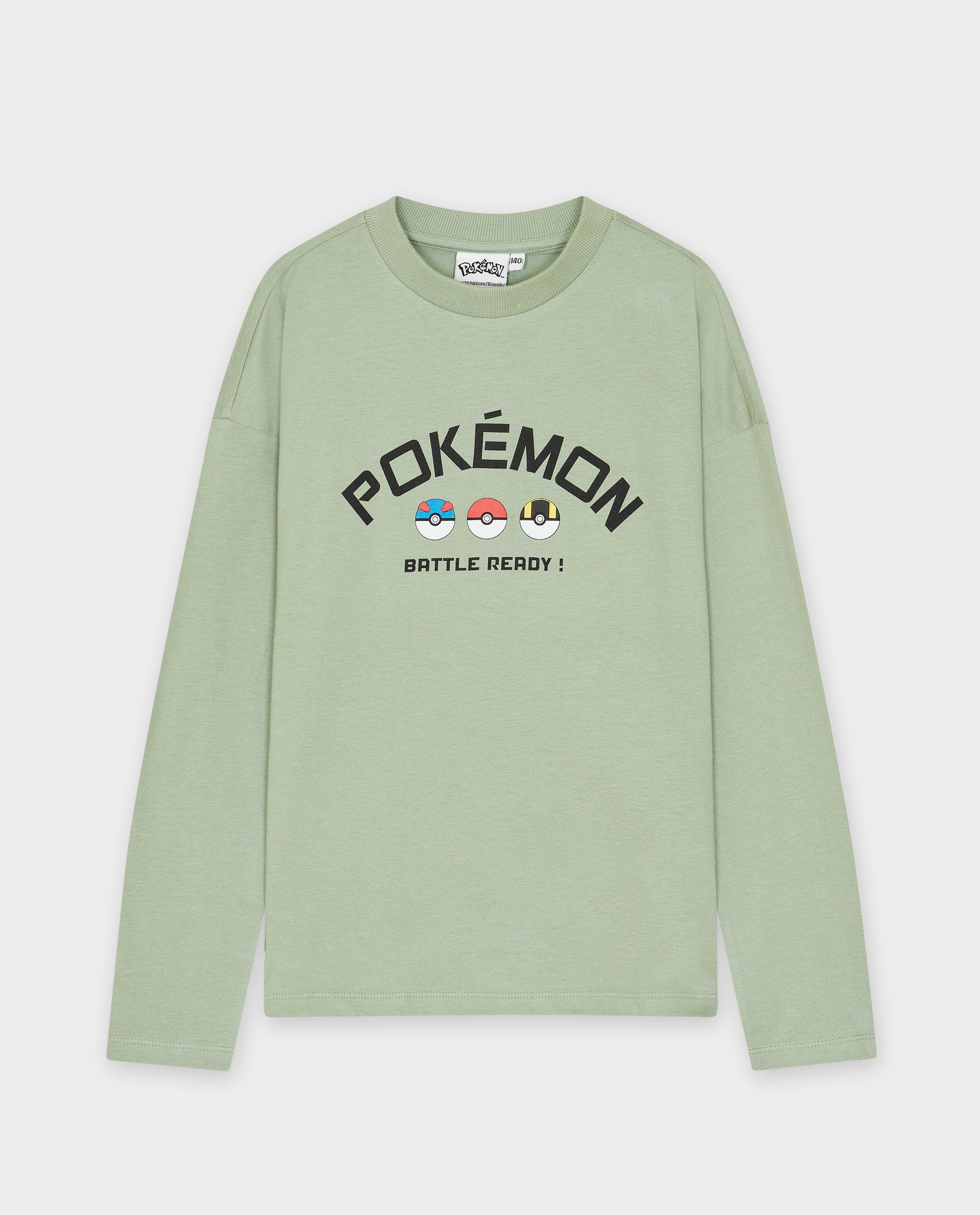T-shirts - Longsleeve met Pokémon-print
