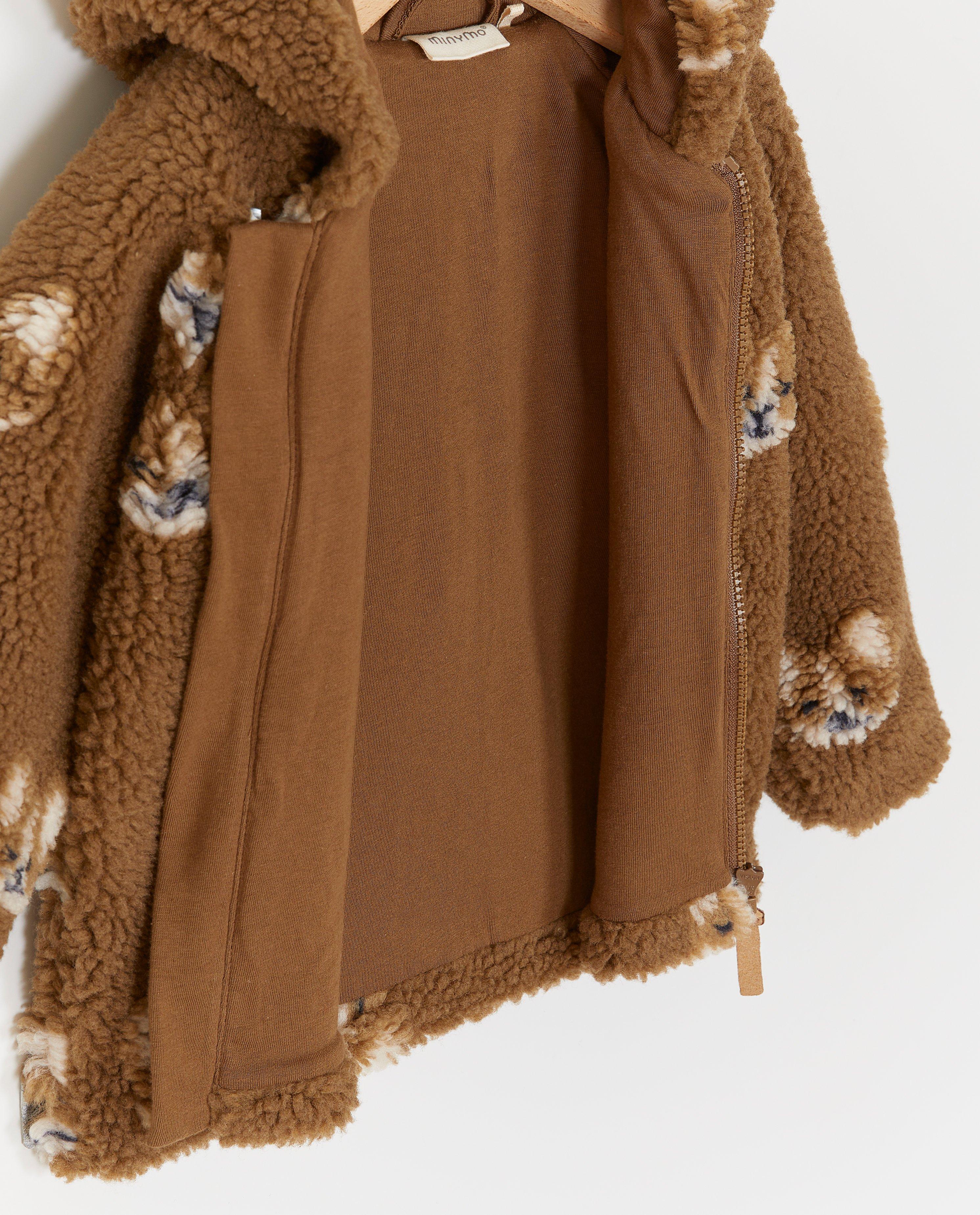 Teddy jas met hondenprint - Product Detail - bruin - afbeelding nummer 4