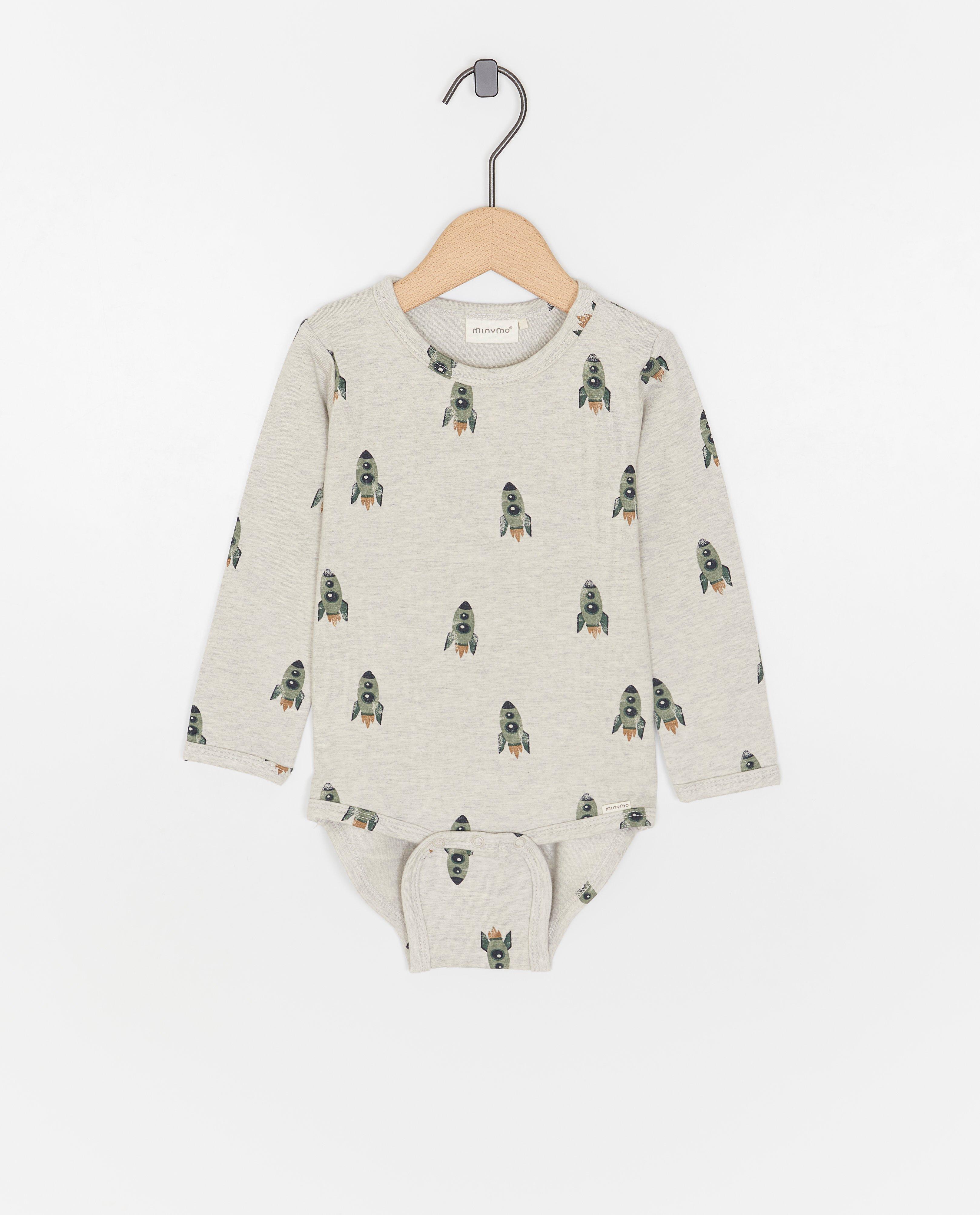 Romper met print ruimteschepen - null - Minymo