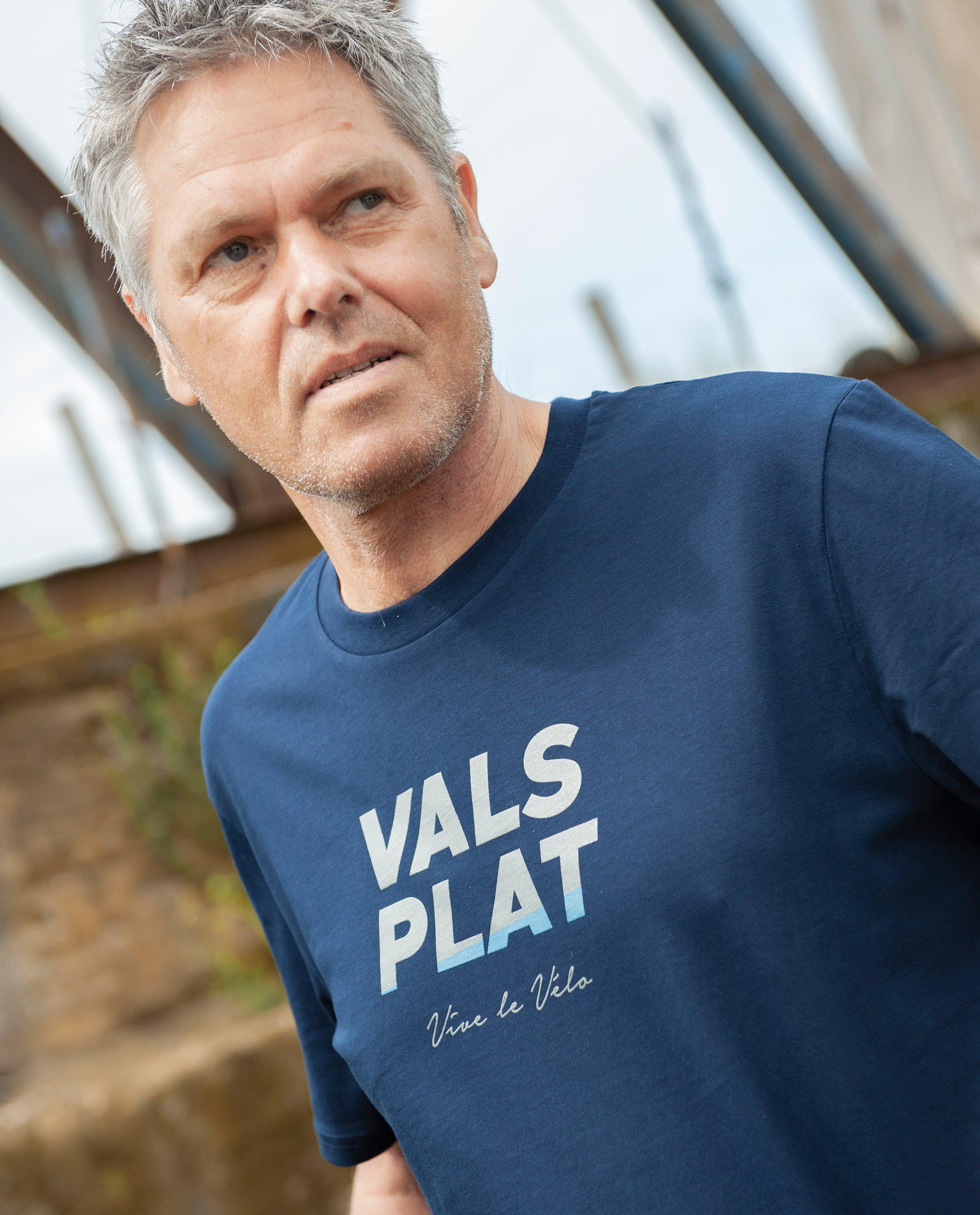 T-shirt met opschrift, S-XXL - null - Vive le vélo