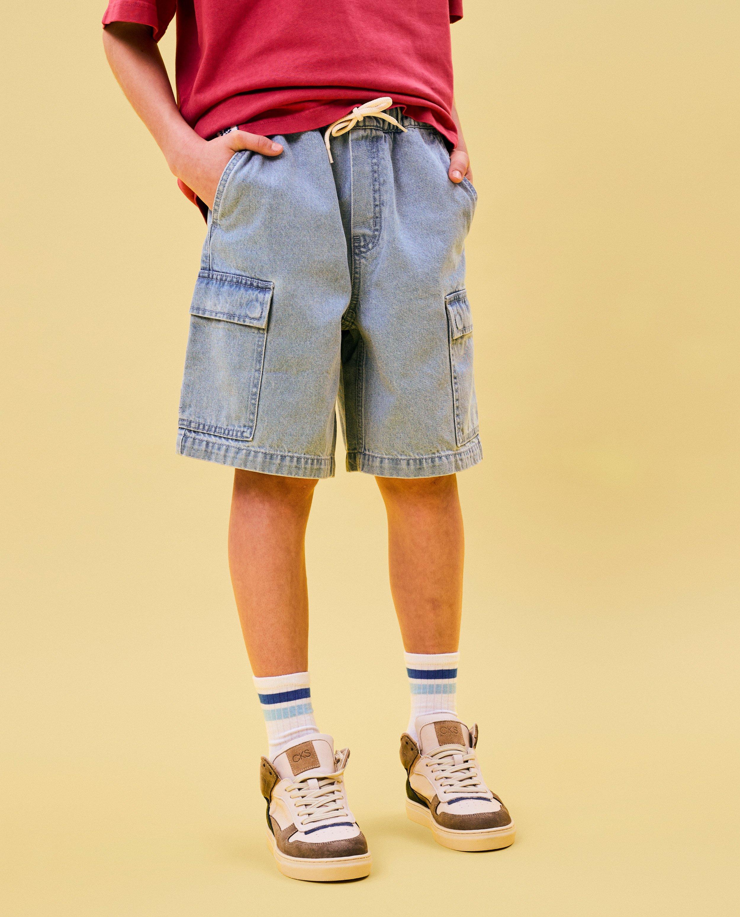 Shorten - Blauwe jeansshort