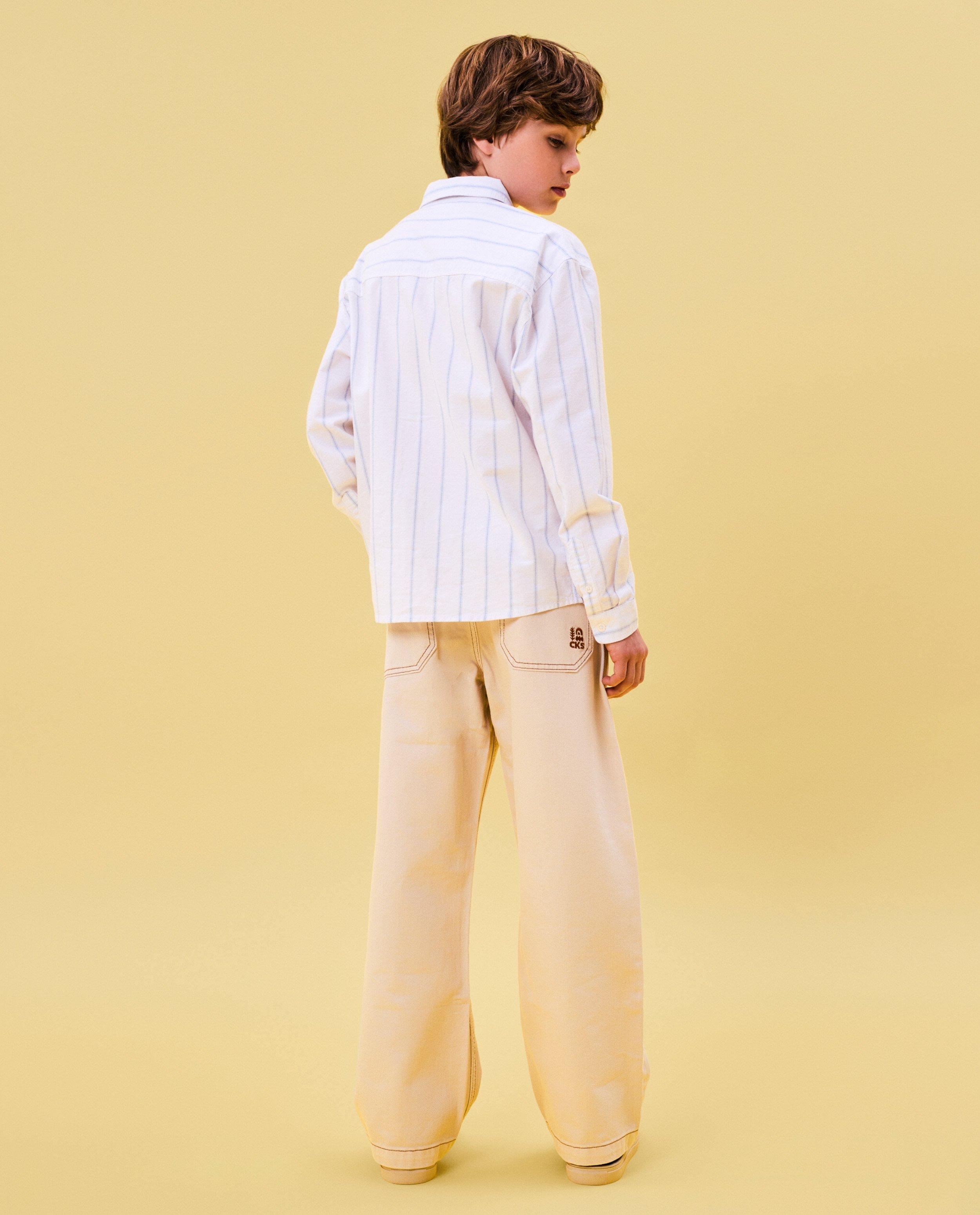 Broeken - Beige broek