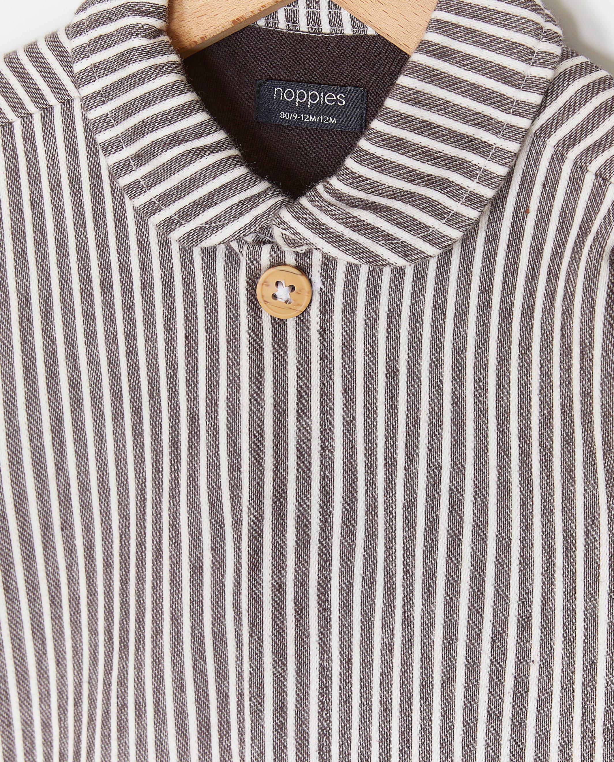 Hemd met strepen - Product Detail - donkergrijs - afbeelding nummer 3