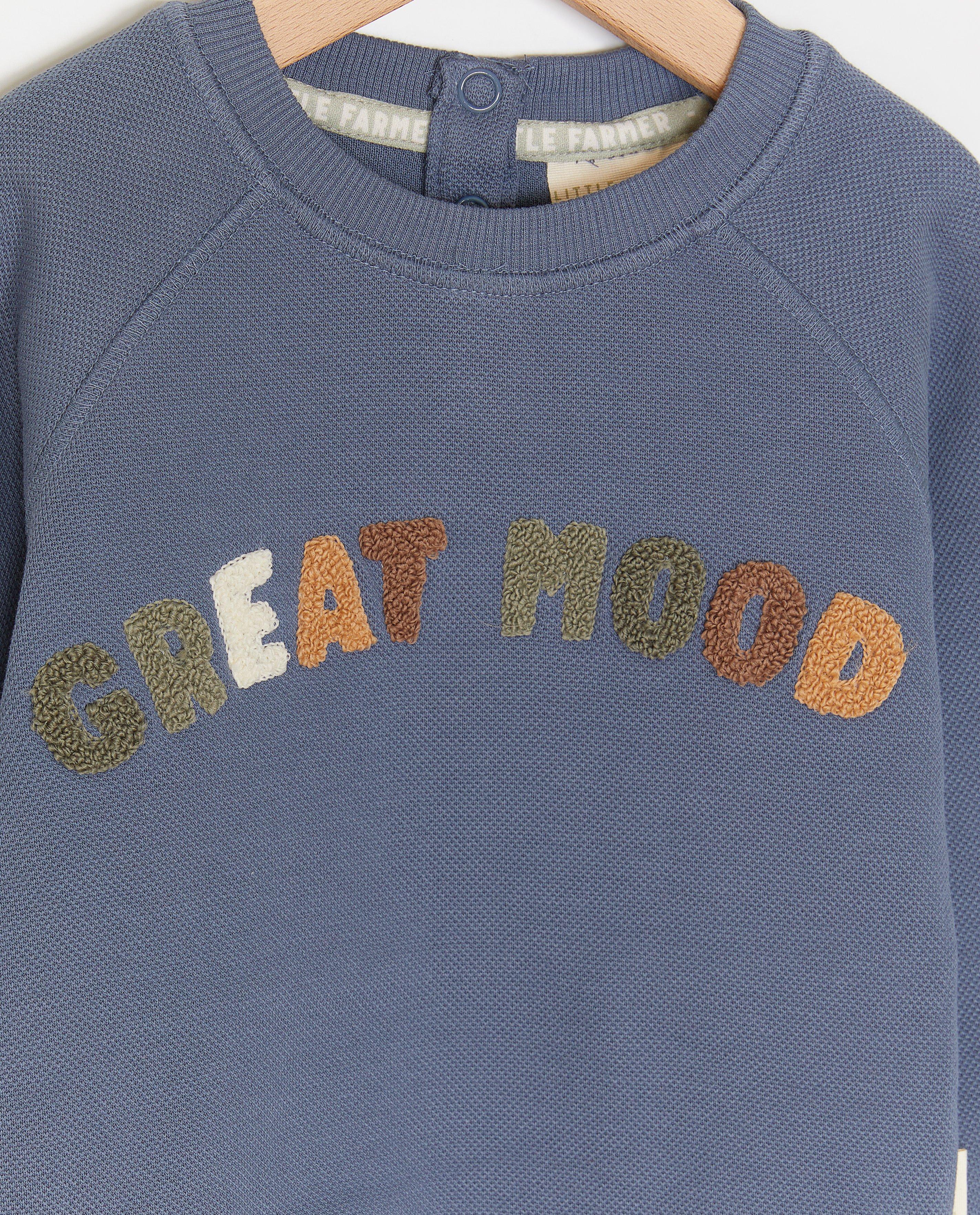Sweaters - Sweater met opschrift