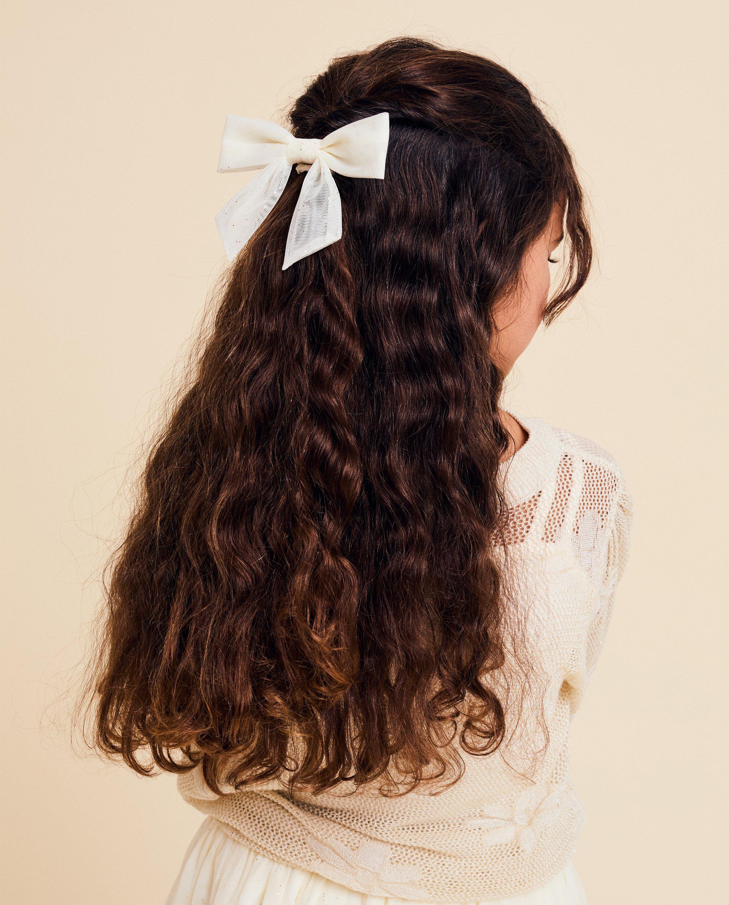 Breigoed - Haarelastiekje met mesh strik, Special occasions