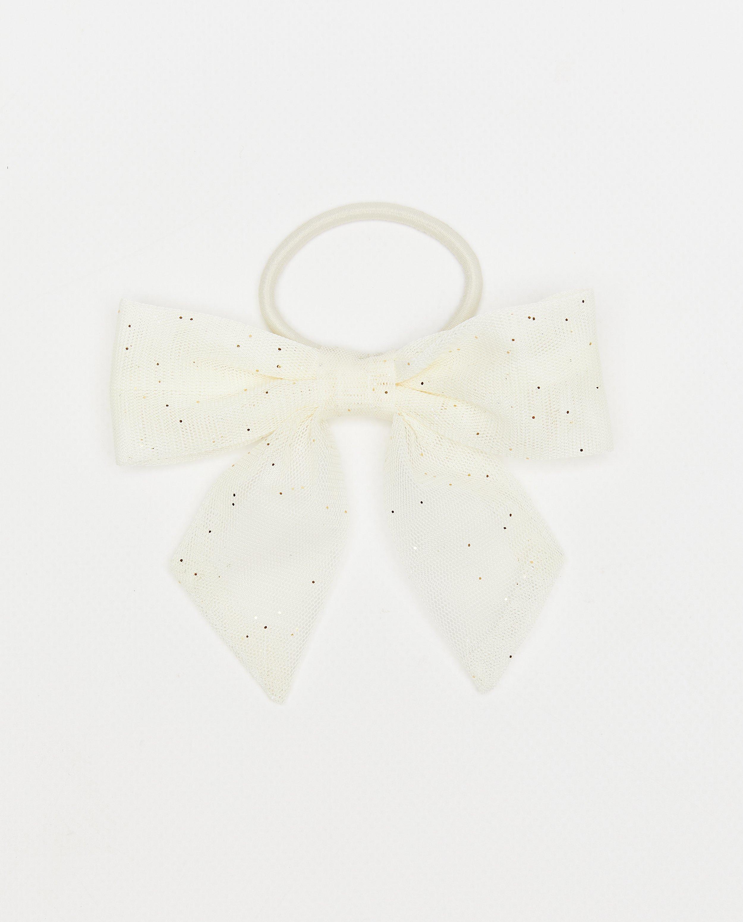 Breigoed - Haarelastiekje met mesh strik, Special occasions