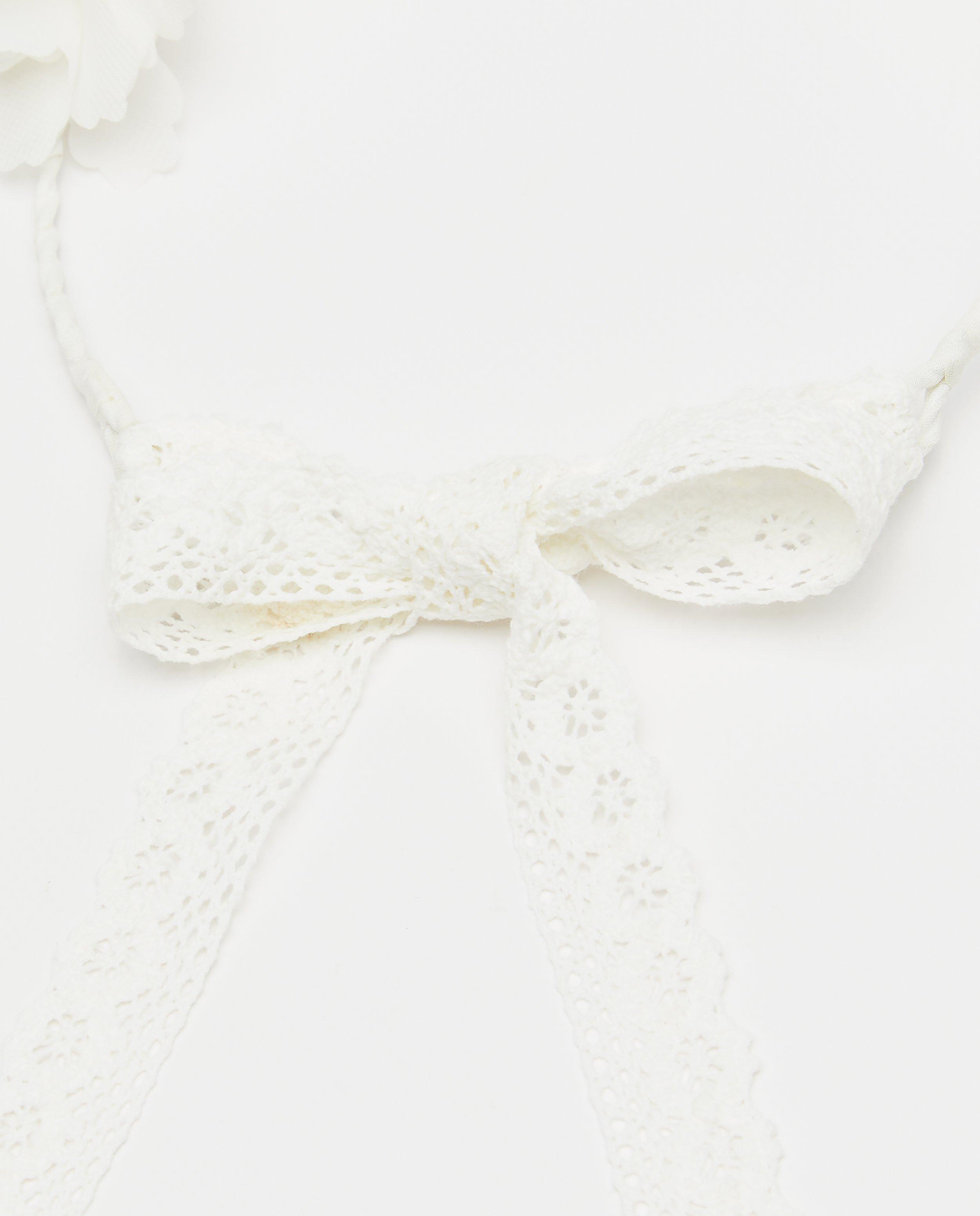 Breigoed - Diadeem met mesh bloemen, Special occasions