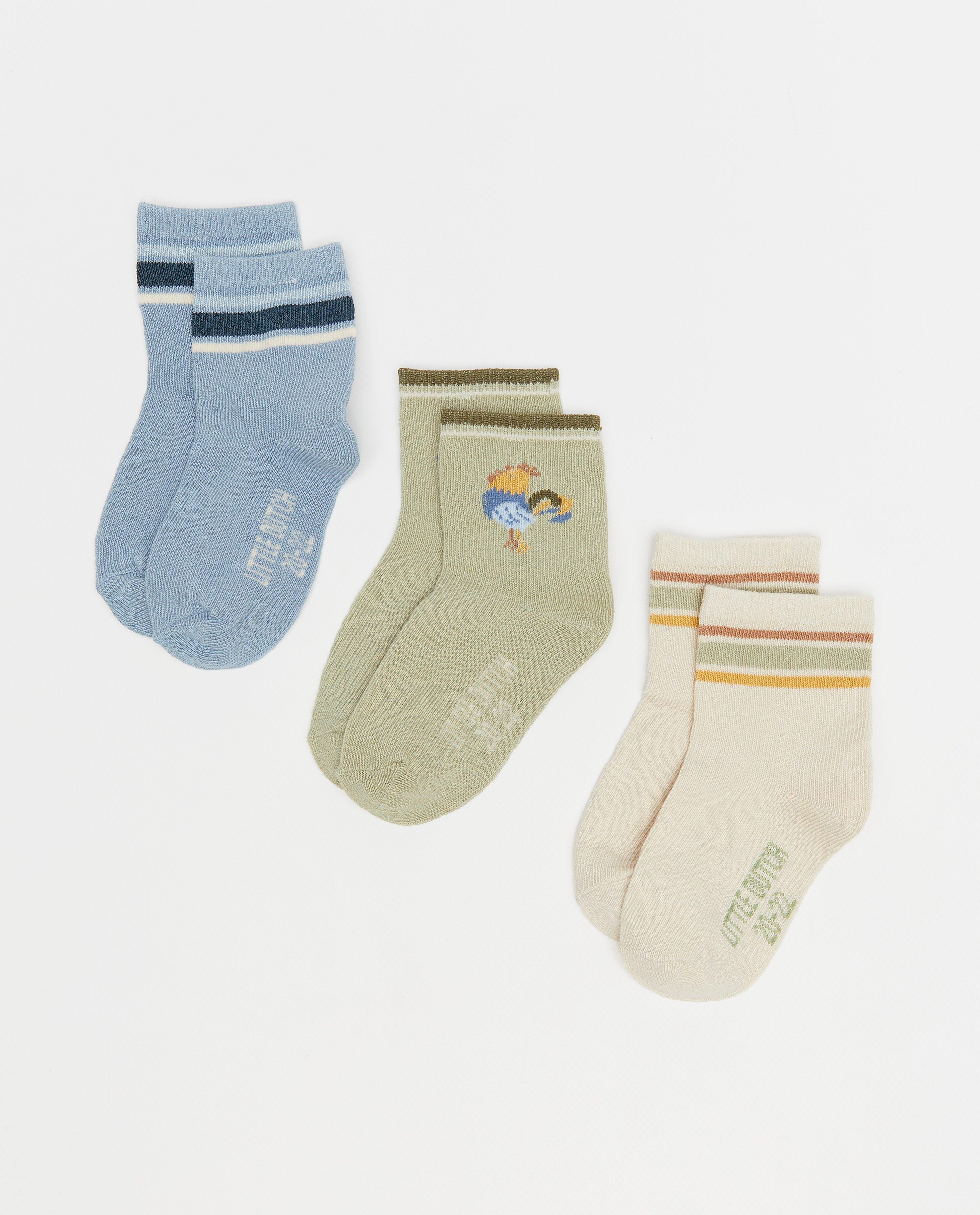 Lot de 3 paires de chaussettes pour bébés - null - Little Dutch