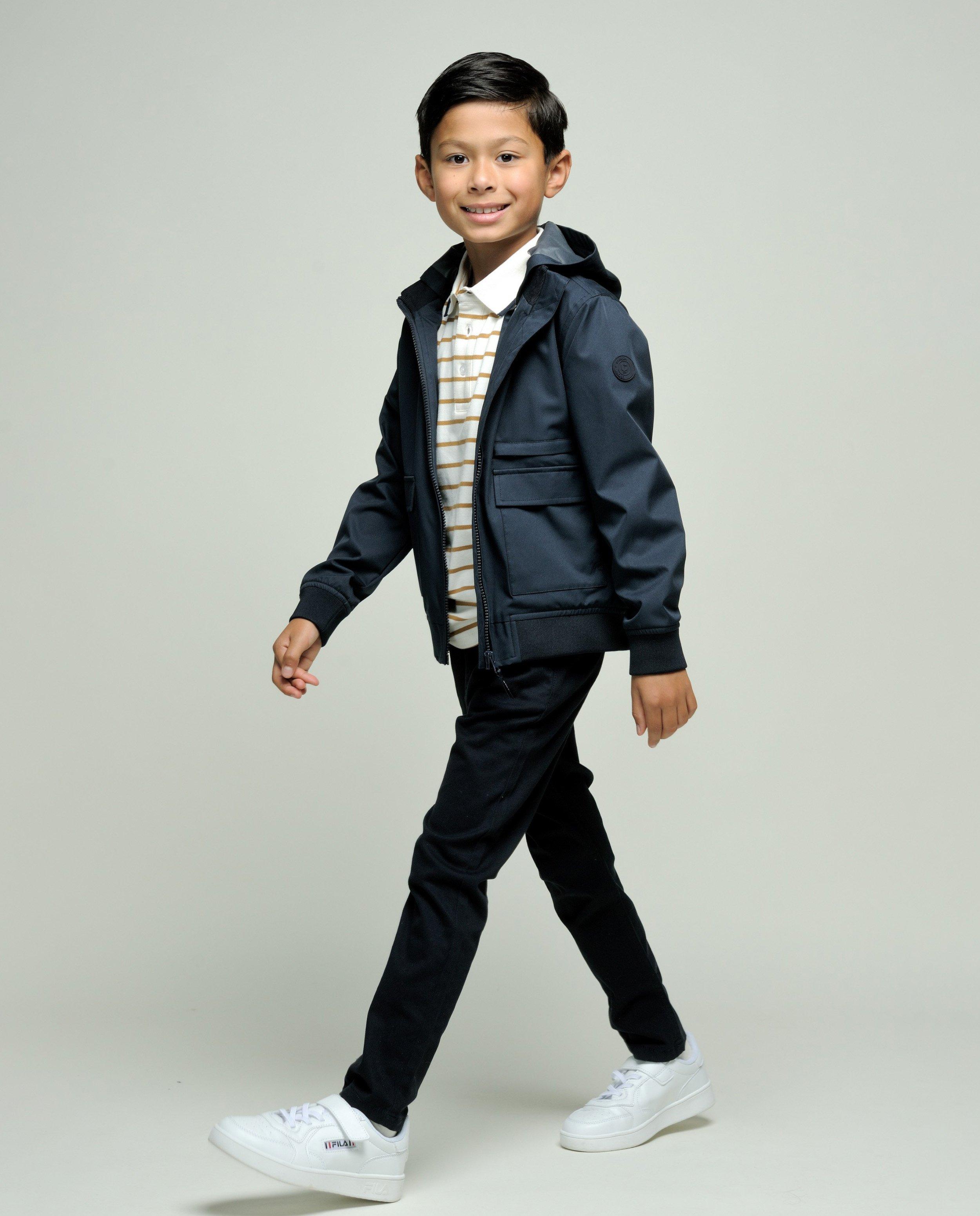 Poncho's en teddy's - Donkerblauwe jas, Special occasions