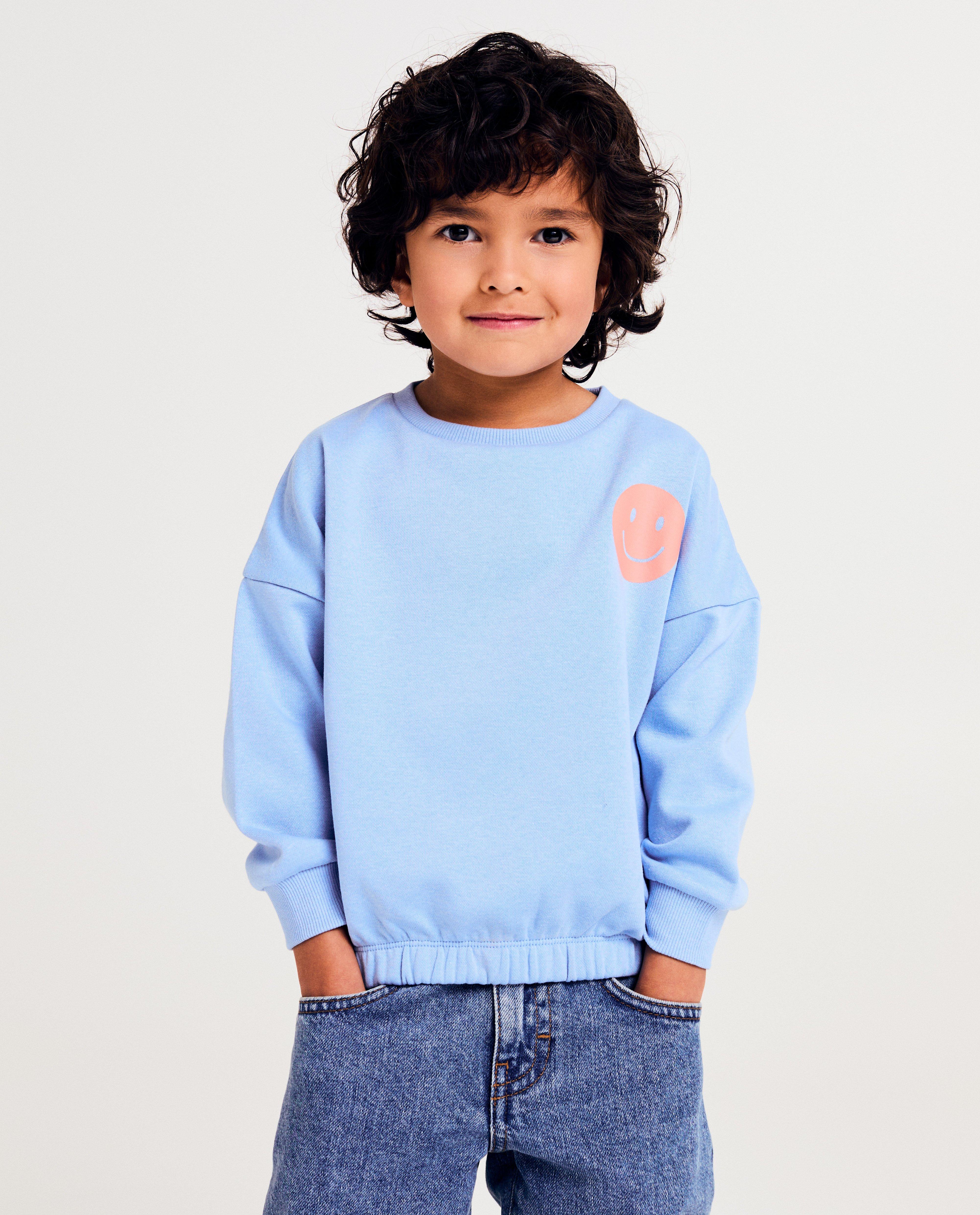 Sweater met backprint, unisex - Product Detail - blauw - afbeelding nummer 5
