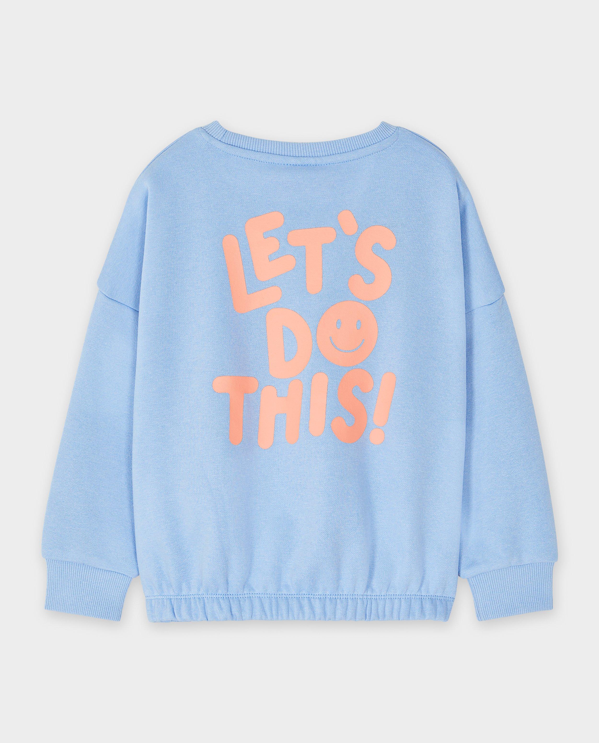 Sweater met backprint, unisex - Product Detail - blauw - afbeelding nummer 9