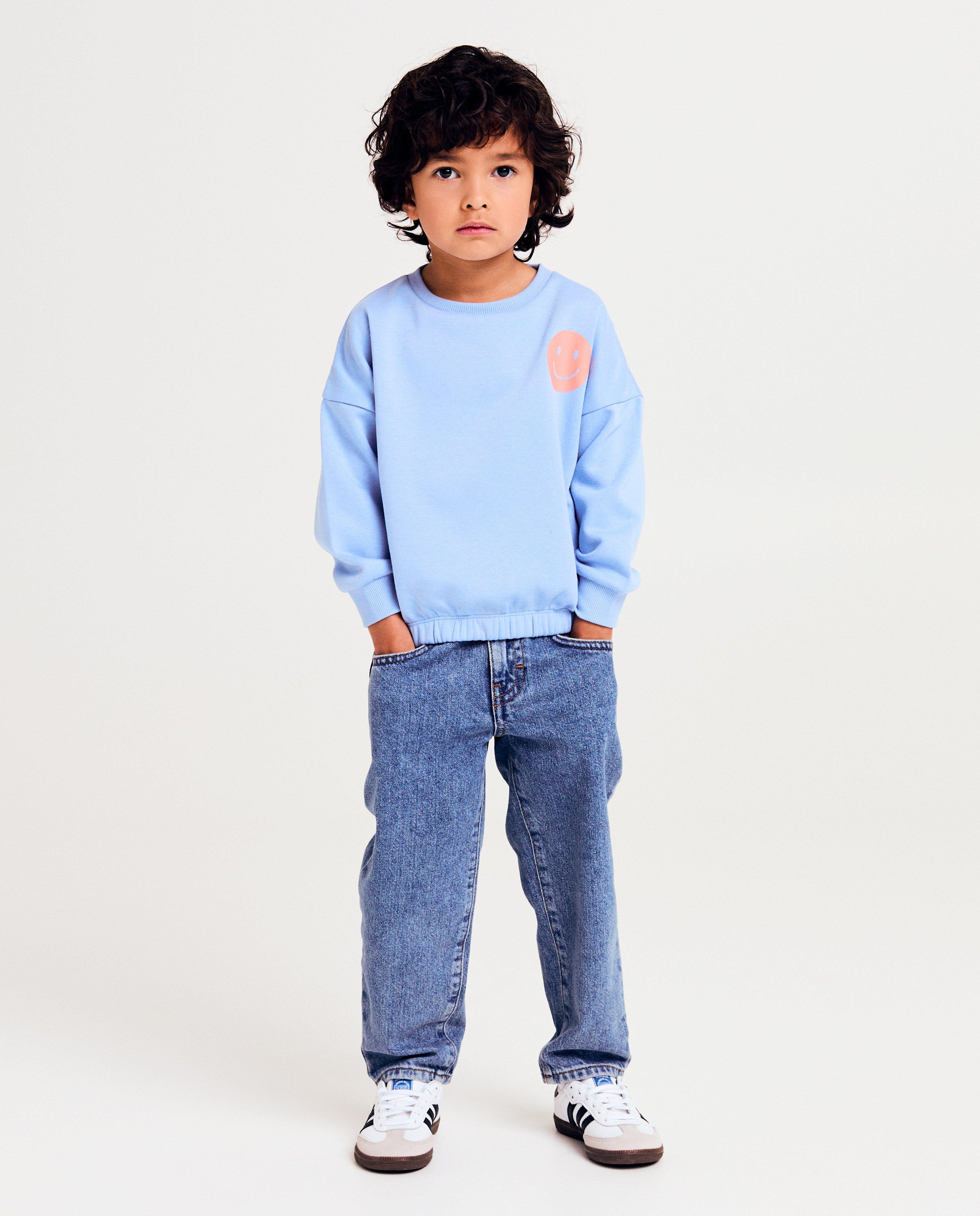 Sweater met backprint, unisex - Product Detail - blauw - afbeelding nummer 6