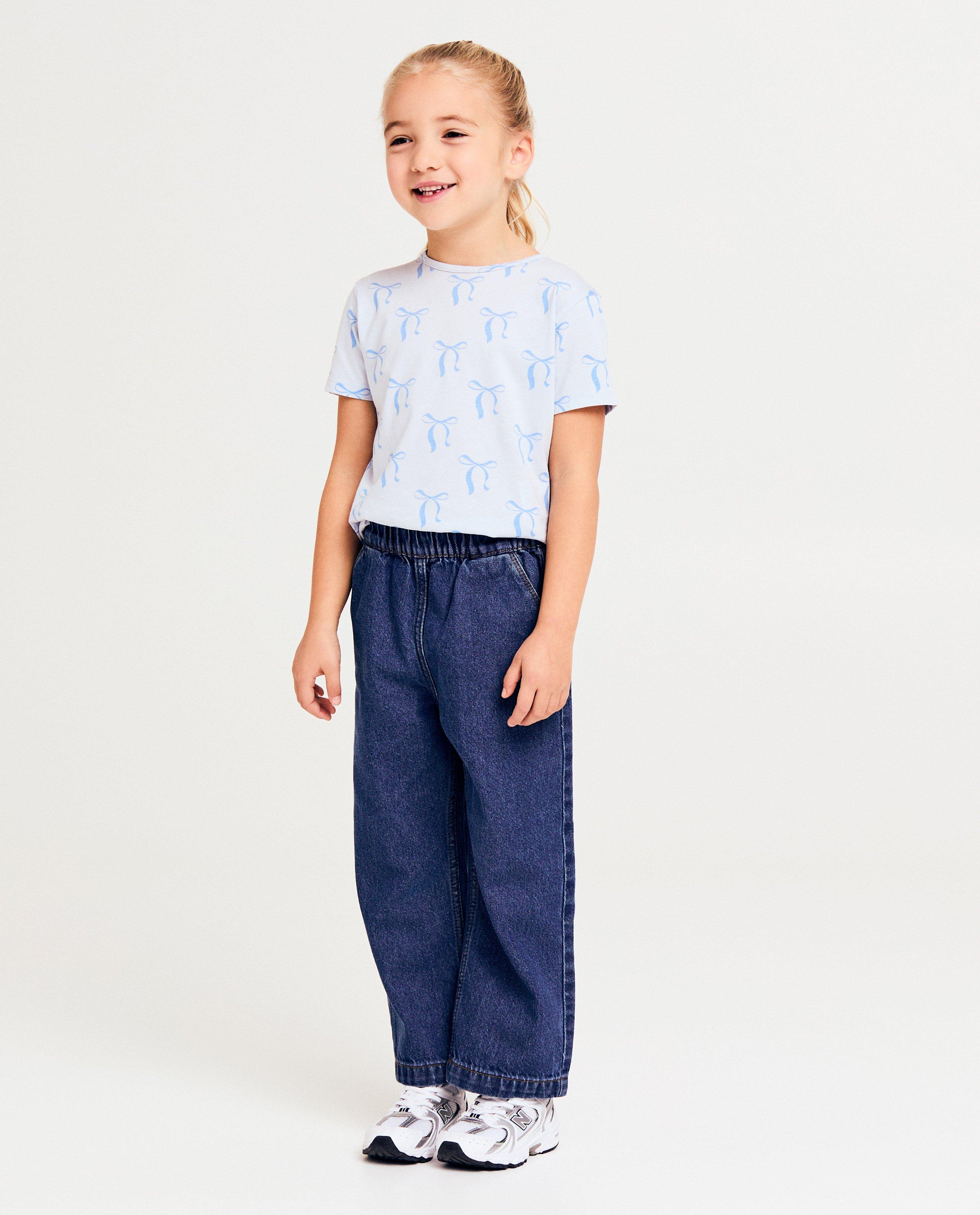 Blauwe jeans, straight fit - null - Besties