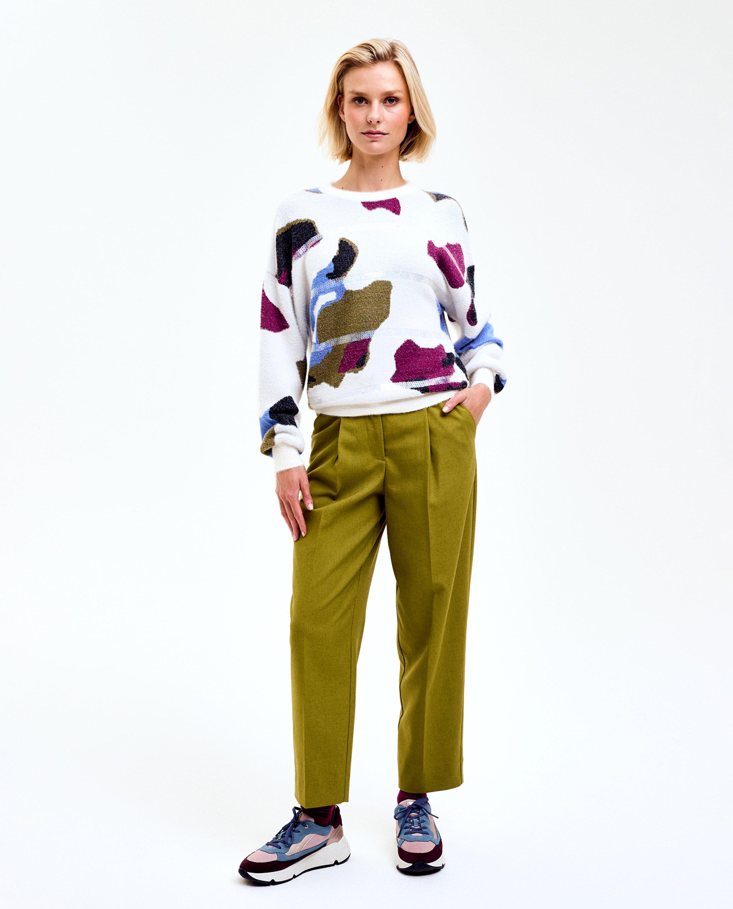 Trui met print - Product Detail - wit - afbeelding nummer 2