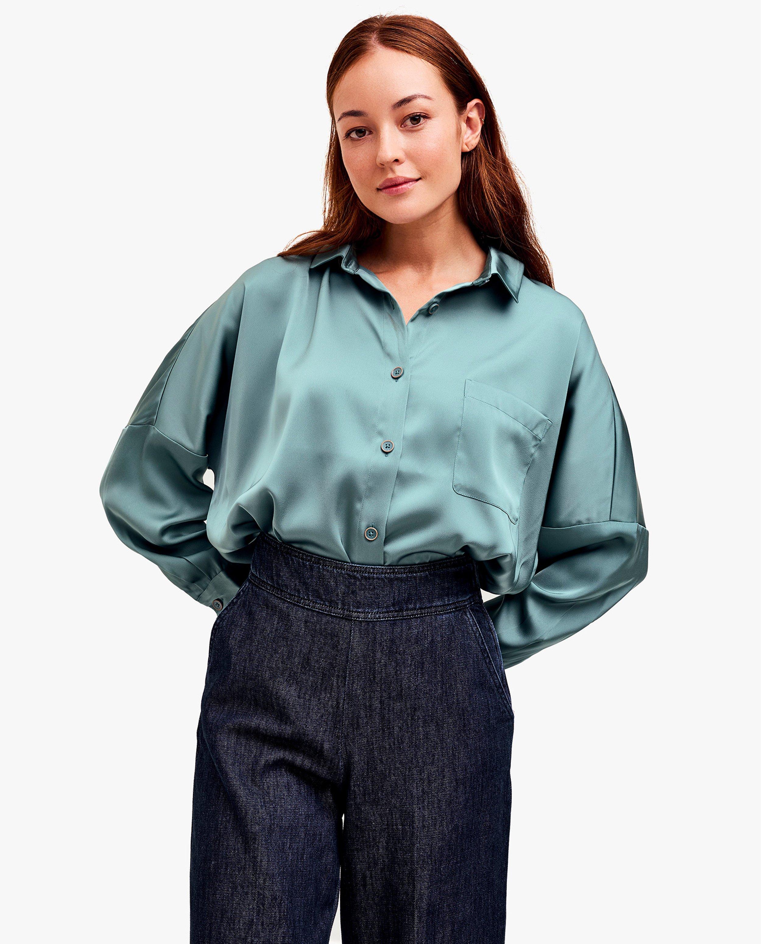 Groene blouse - null - CKS Dames