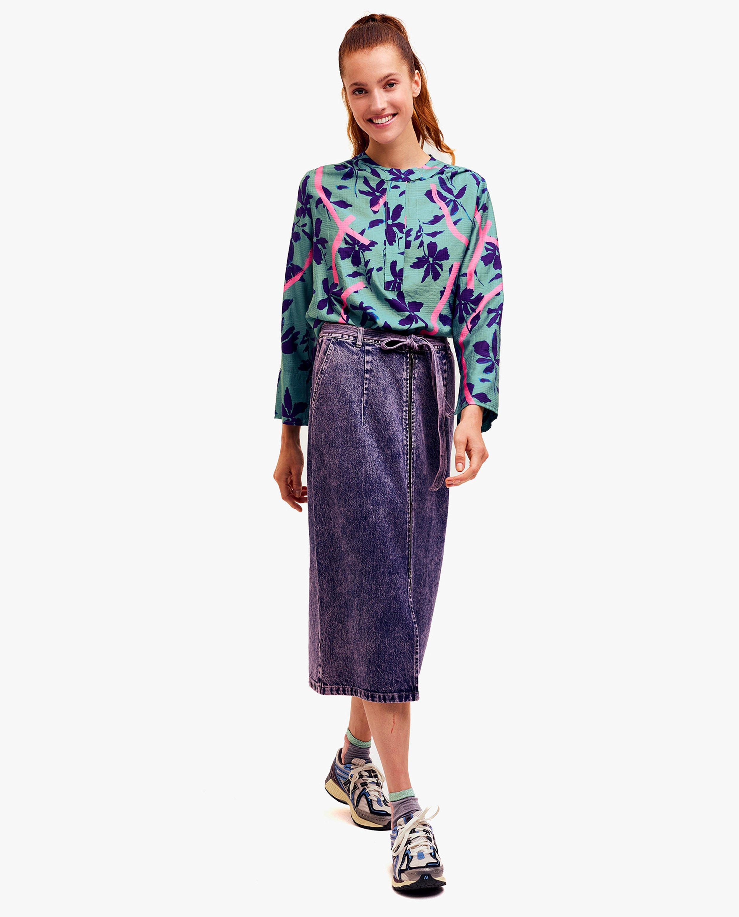 Chemises - Blouse à imprimé
