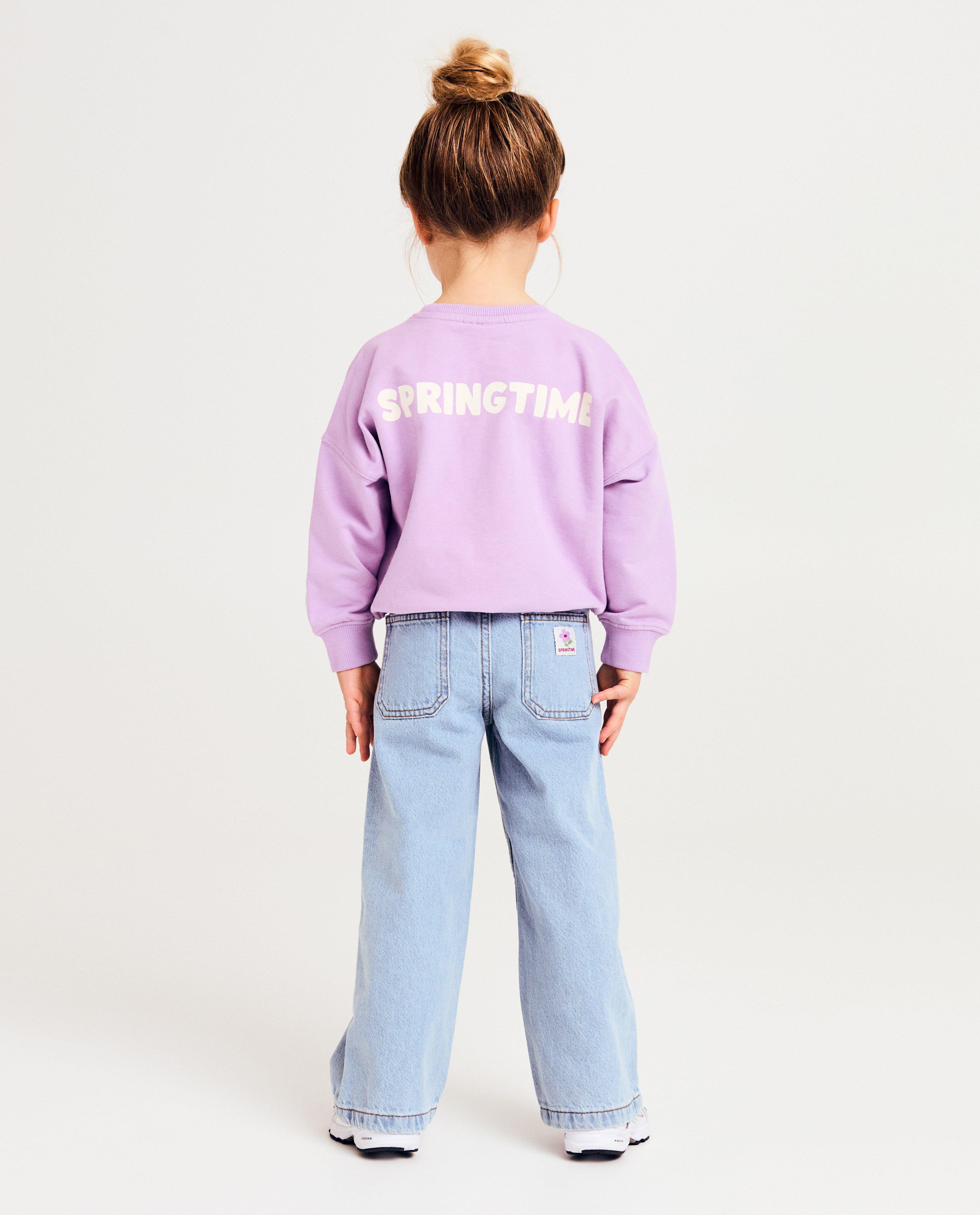 Jeans - Blauwe jeans, wide fit