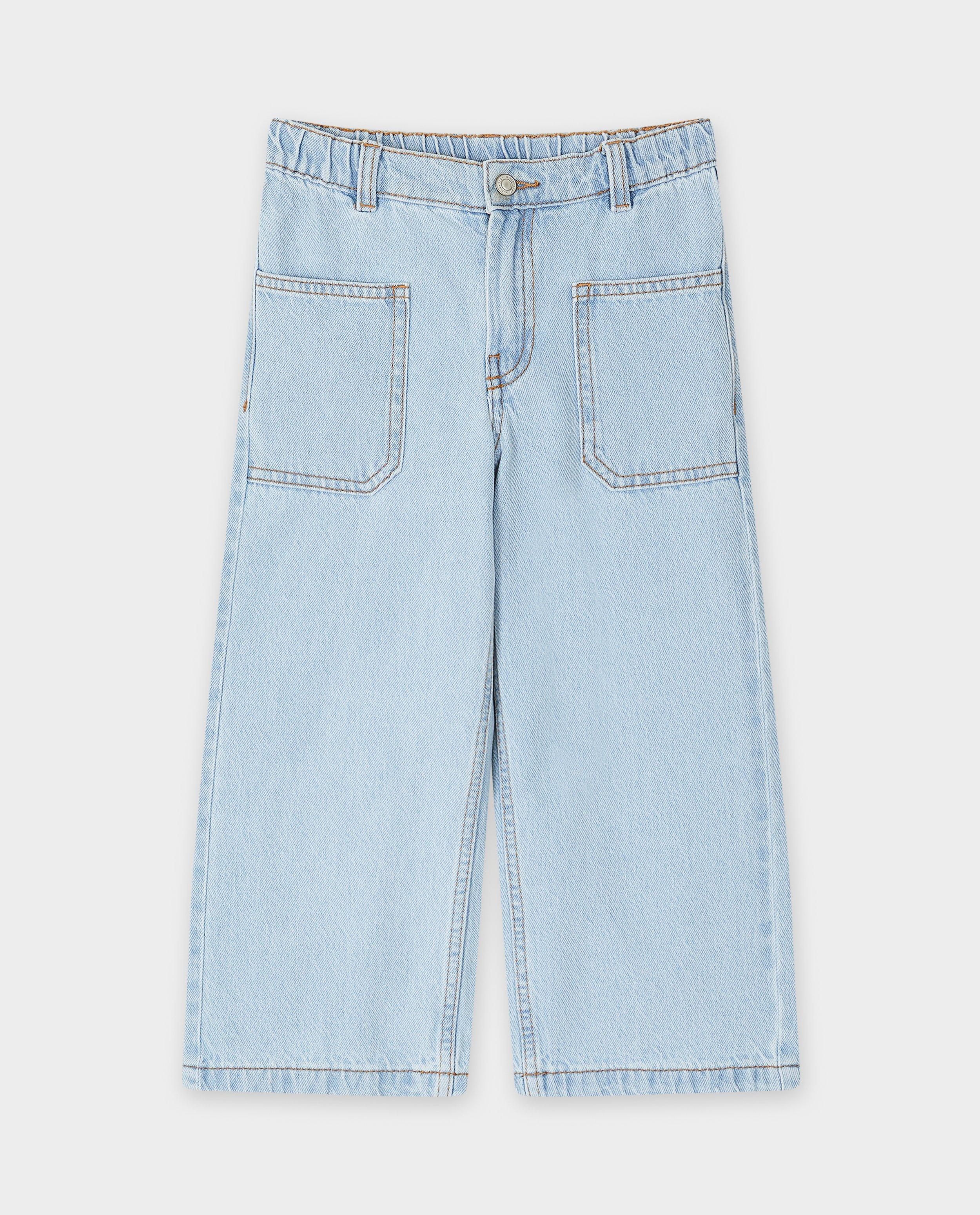 Jeans - Blauwe jeans, wide fit