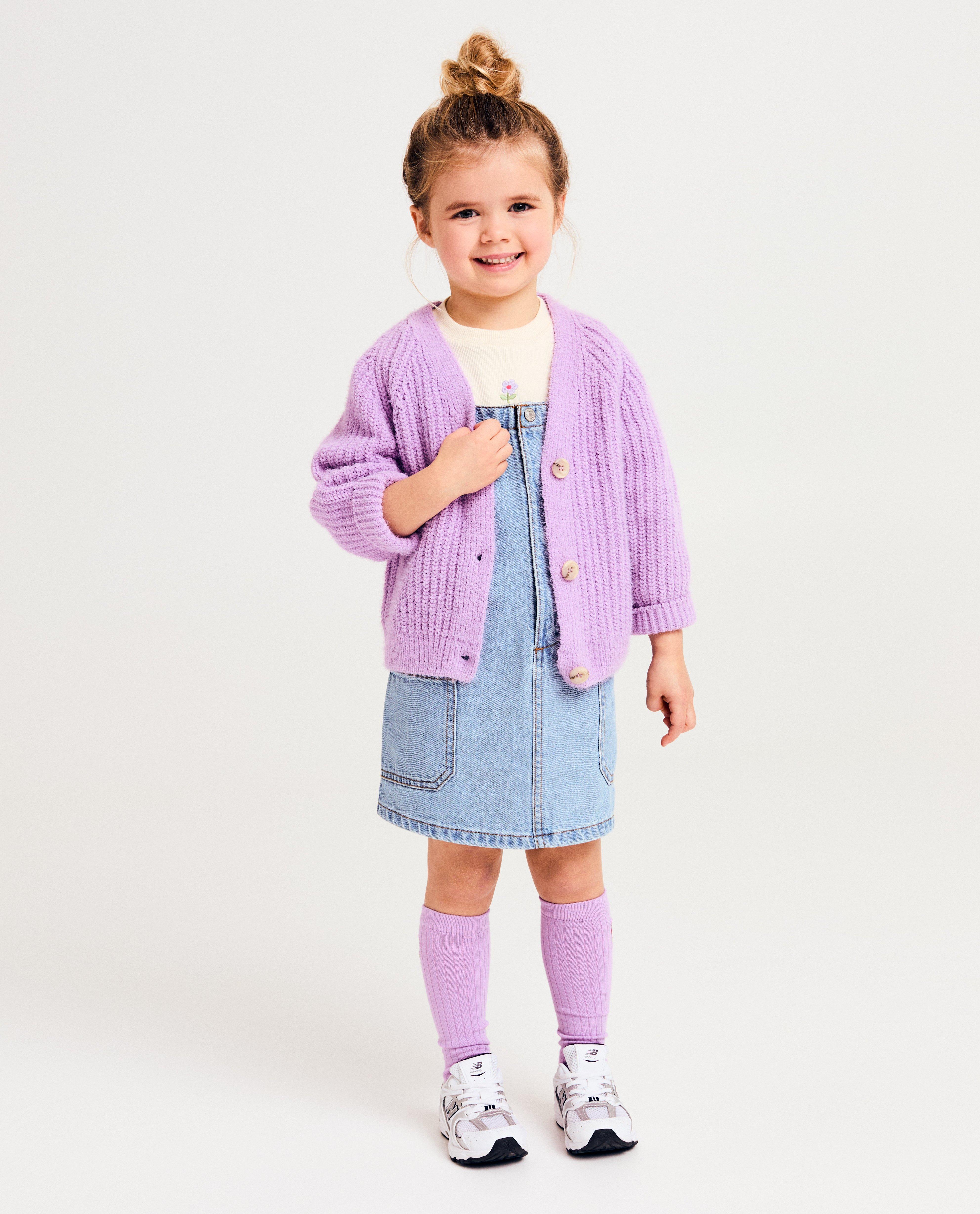 Cardigan - Paarse cardigan