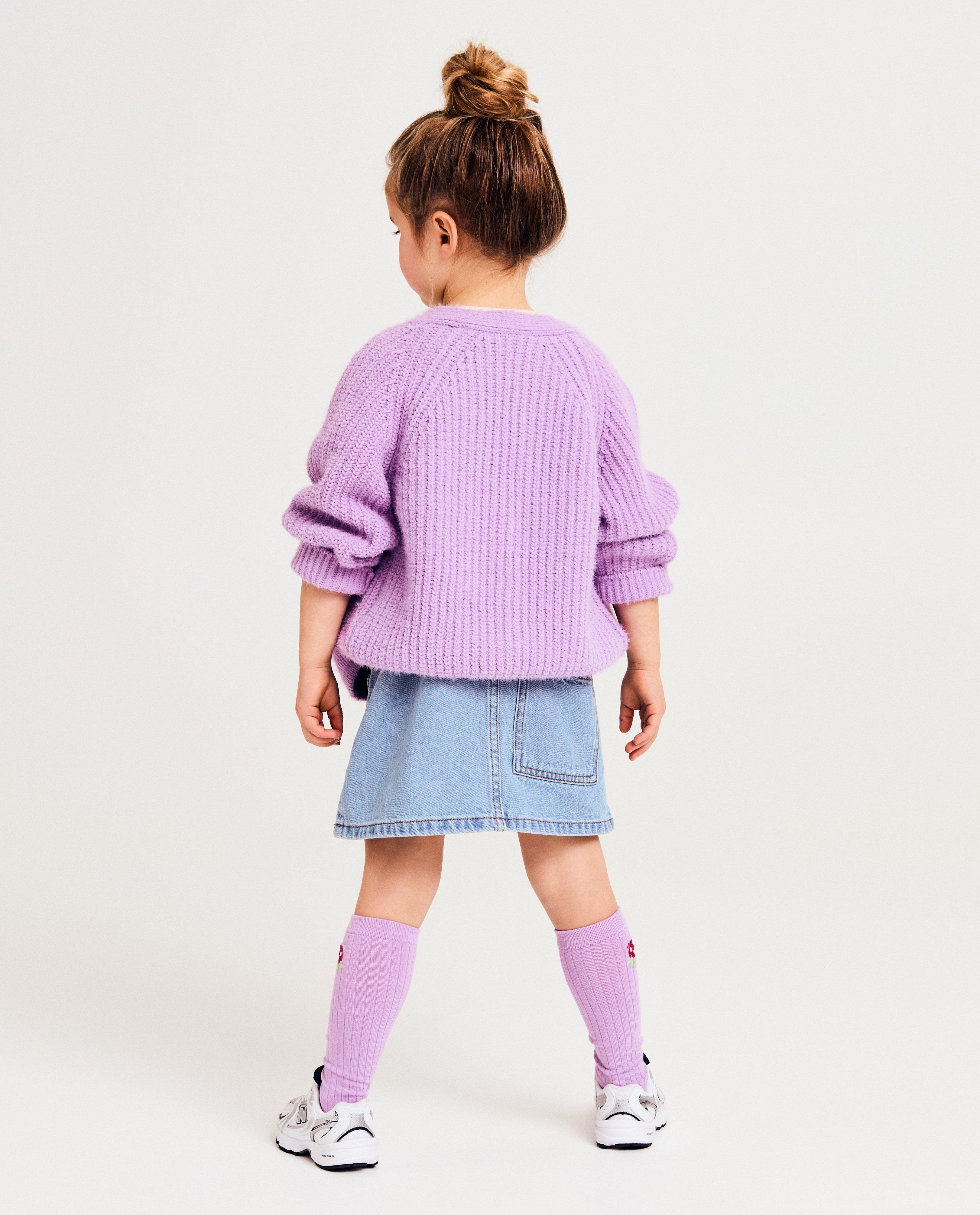 Cardigan - Paarse cardigan