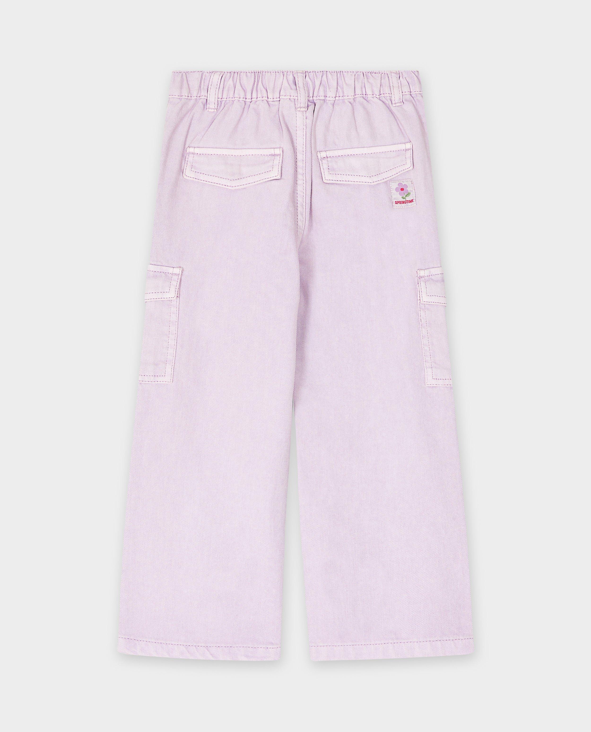 Paarse jeans, straight fit - Product Detail - lila - afbeelding nummer 4