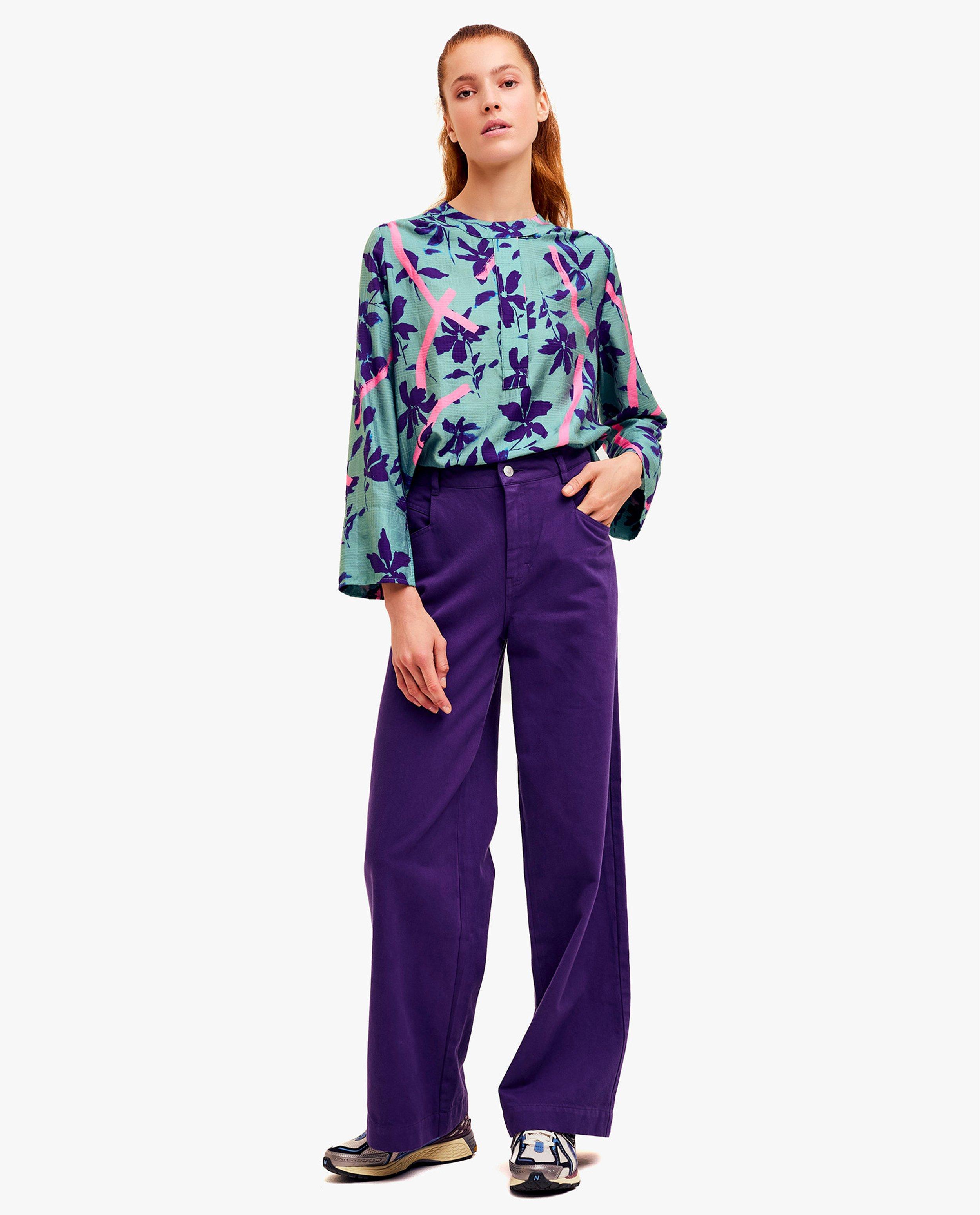 Paarse jeans - Product Detail - paars - afbeelding nummer 1