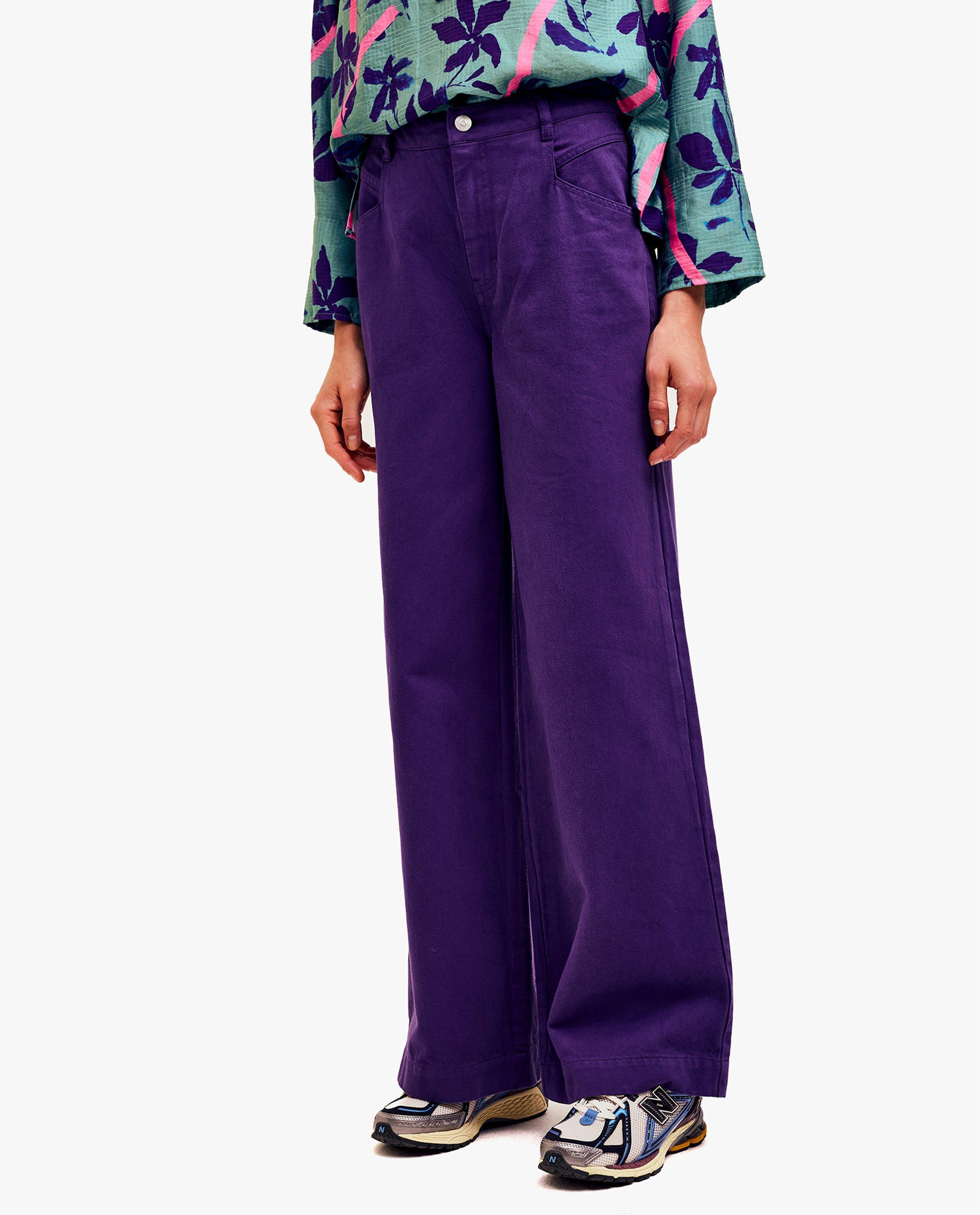 Paarse jeans - Product Detail - paars - afbeelding nummer 2