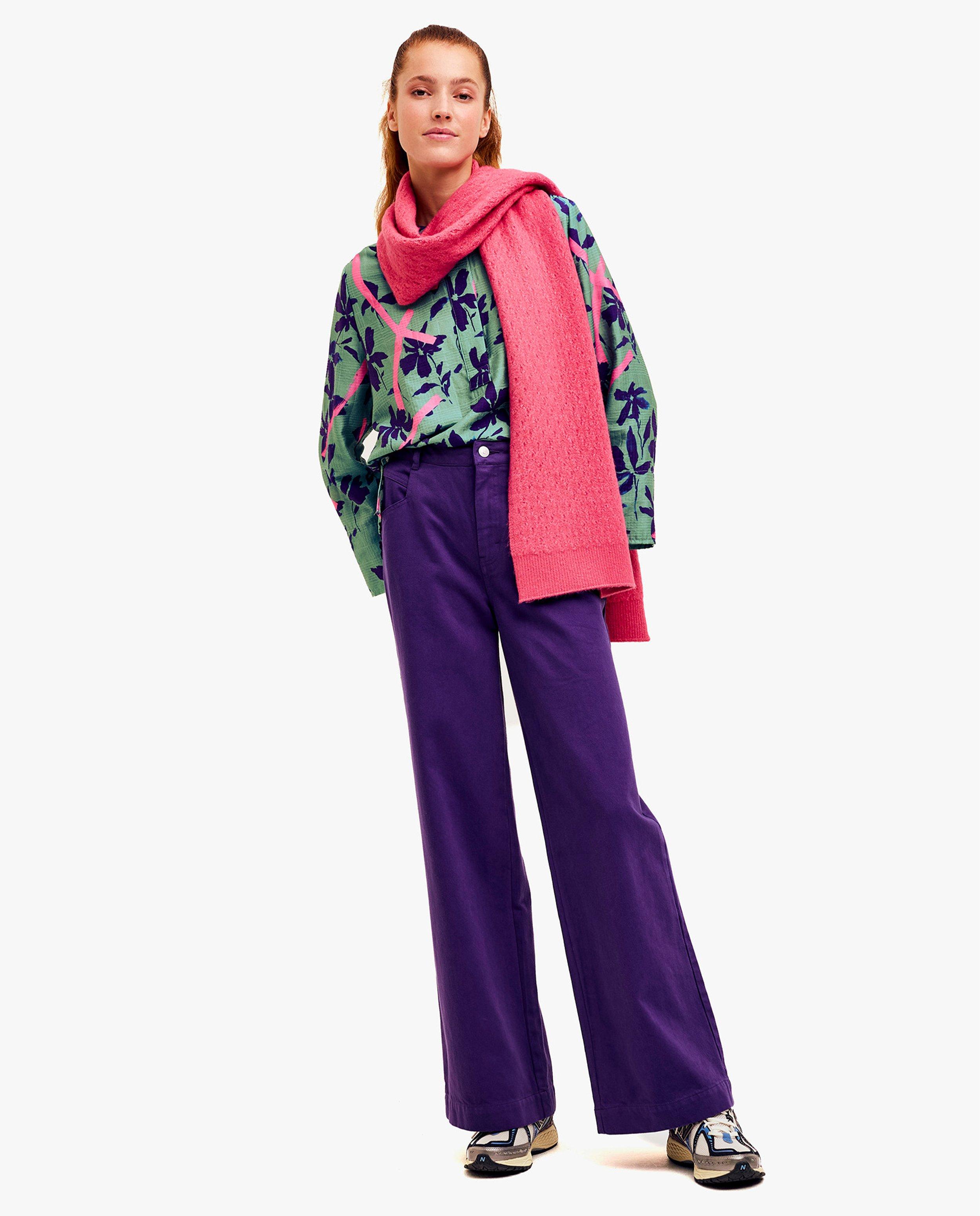 Paarse jeans - Product Detail - paars - afbeelding nummer 4