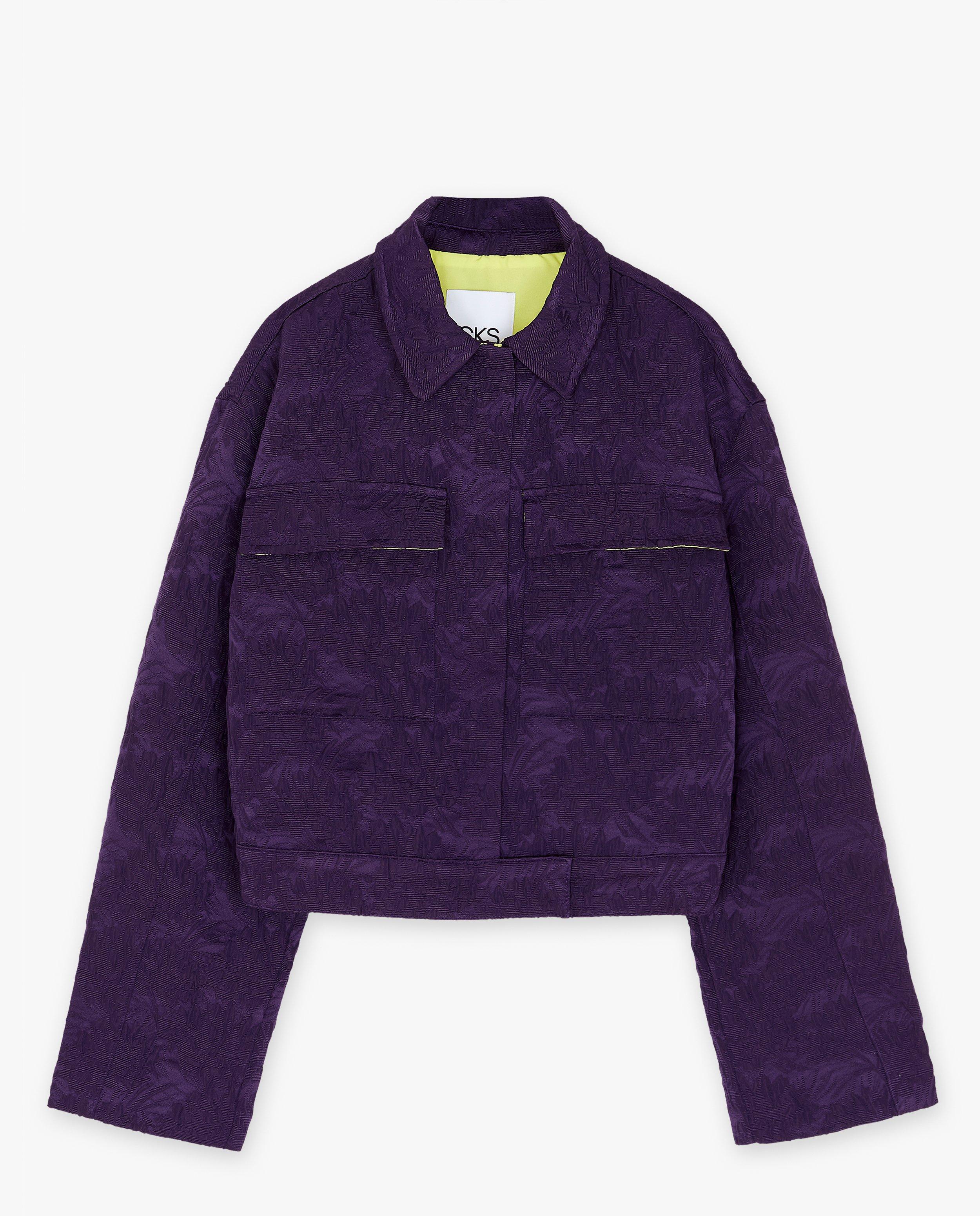 Veste structur&eacute;e - D&eacute;tails du produit - violet - image num&eacute;ro 5