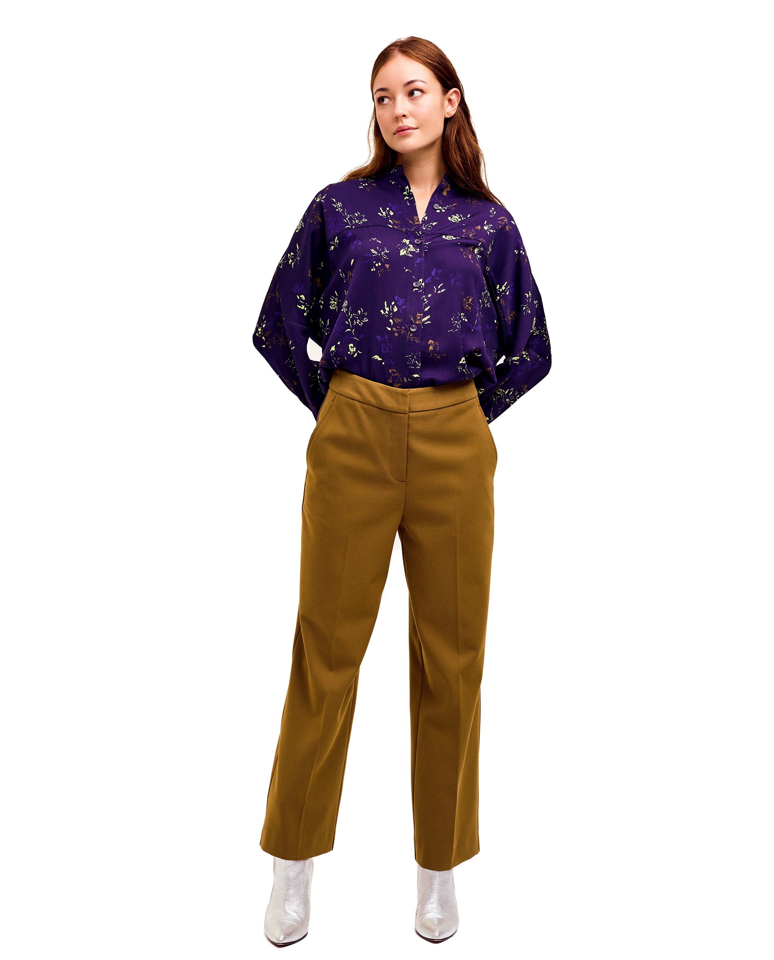 Bruine broek - null - CKS Dames