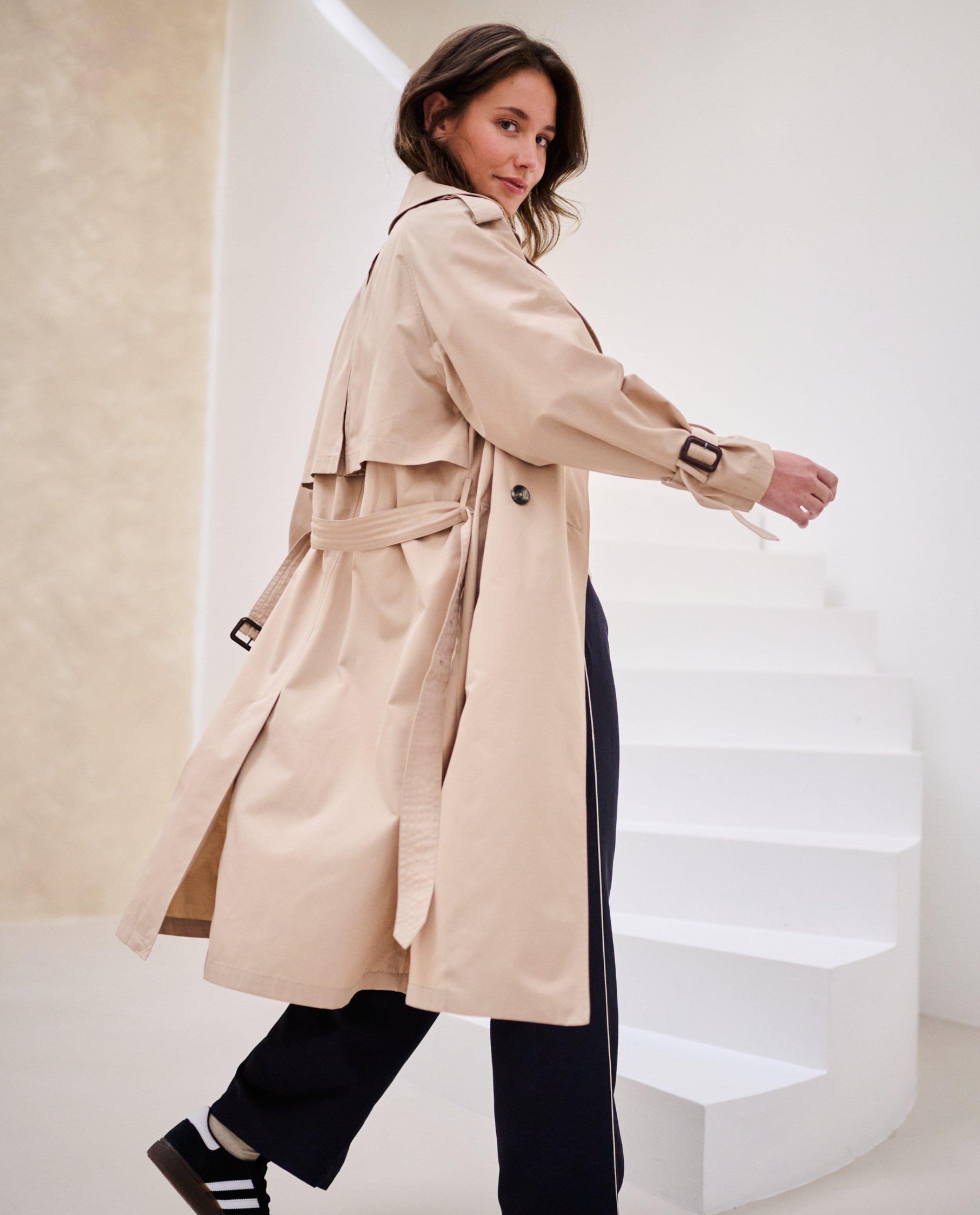 Beige trenchcoat - null - Sora
