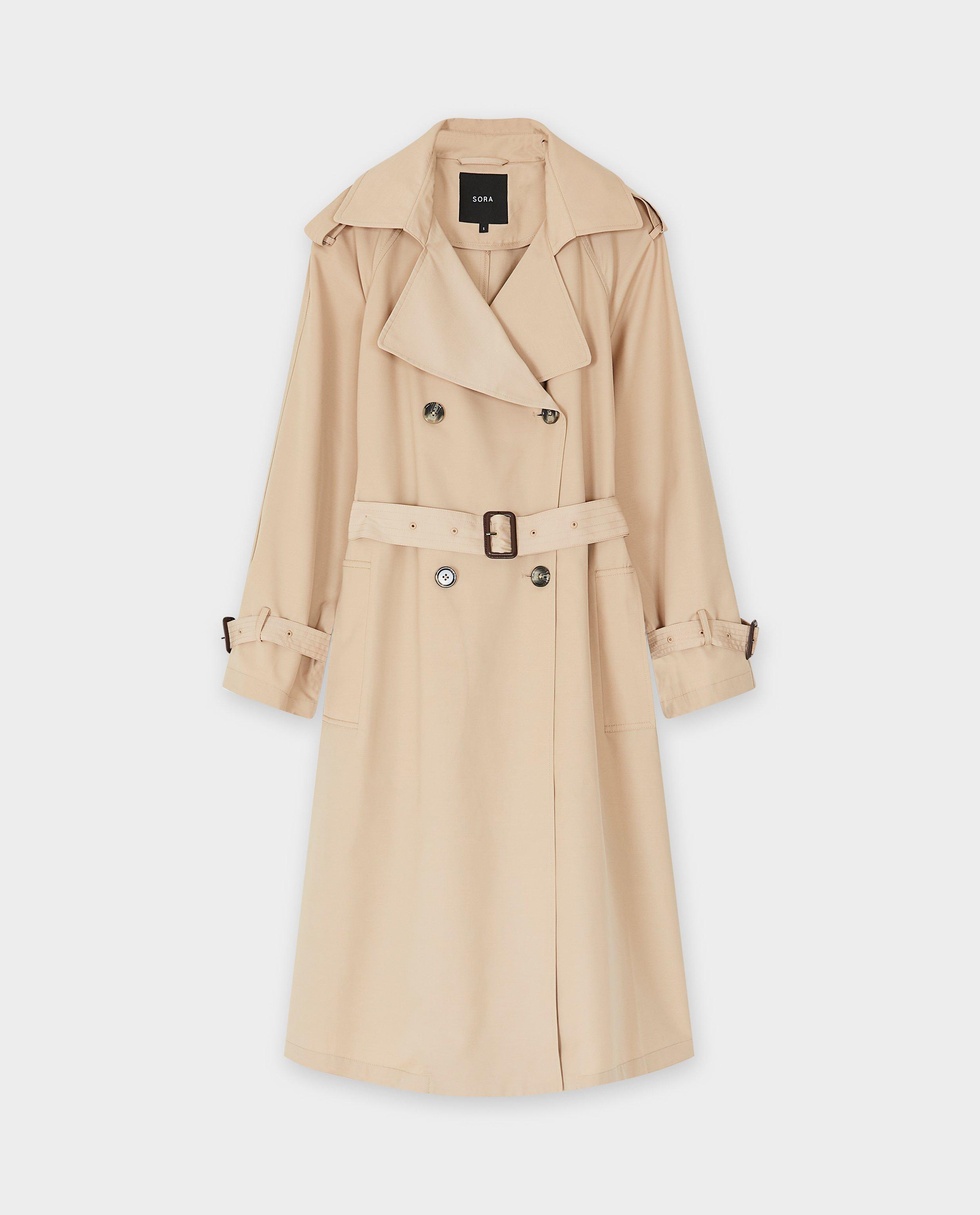 Trenchcoats - Beige trenchcoat