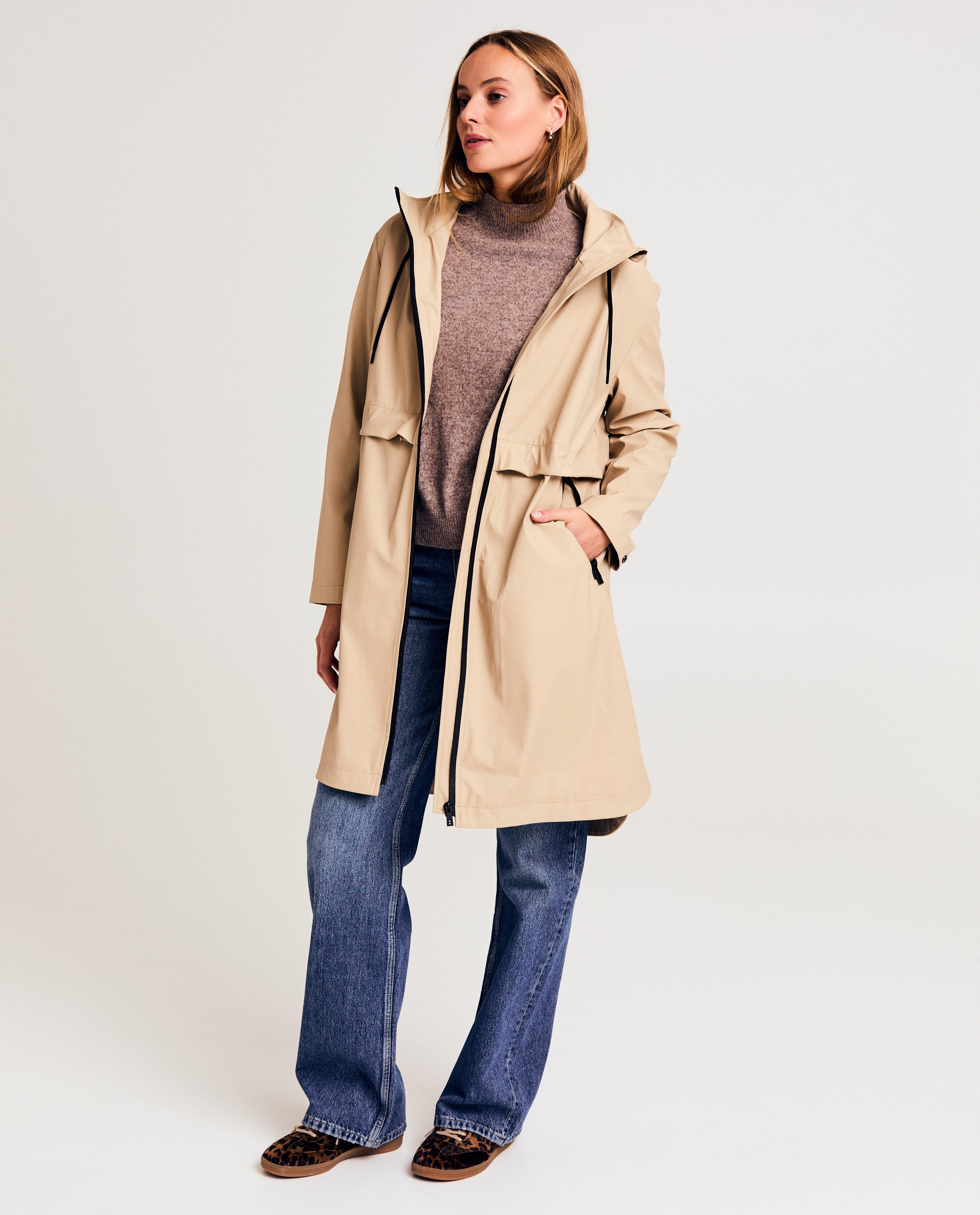Beige jas - null - Sora