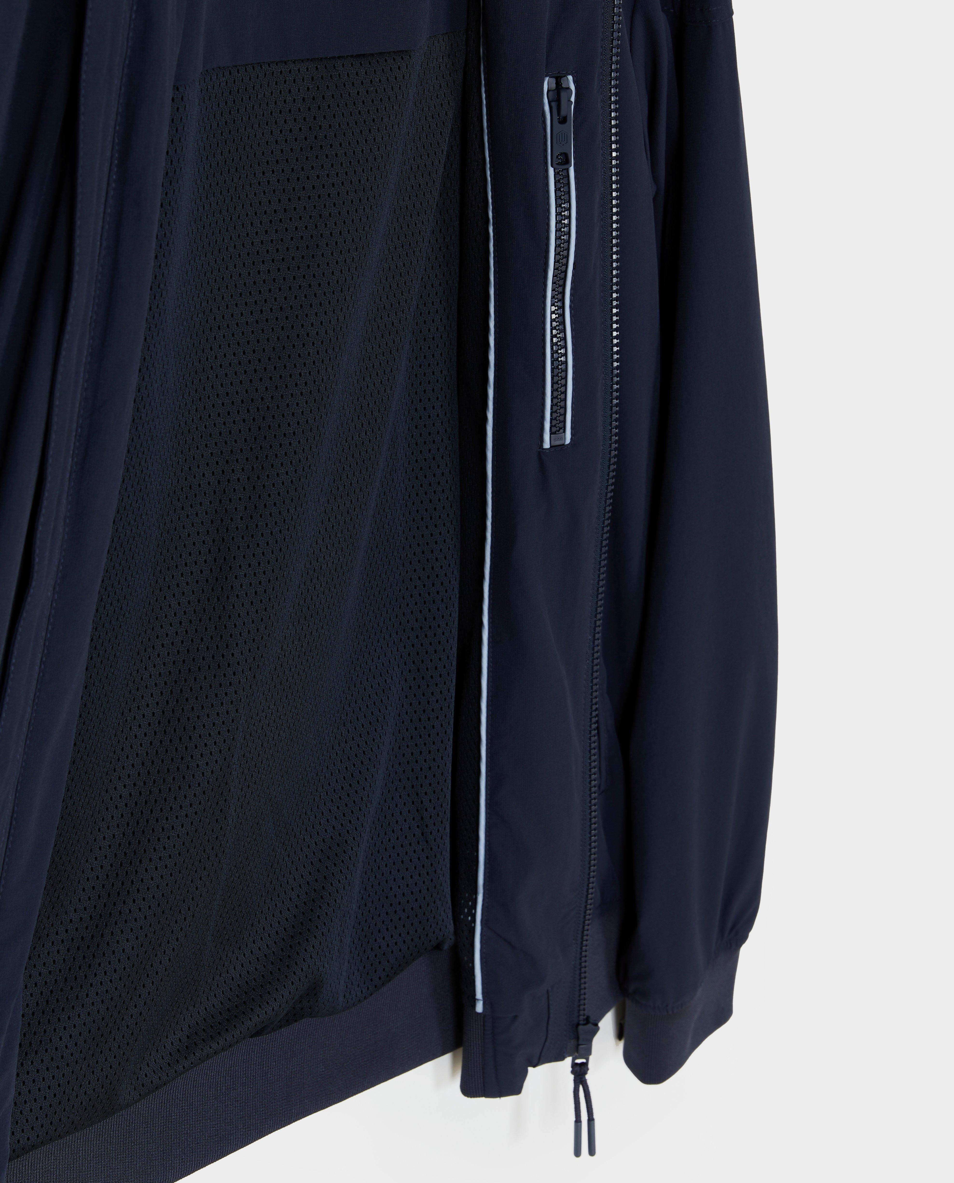 Poncho's en teddy's - Donkerblauwe jas