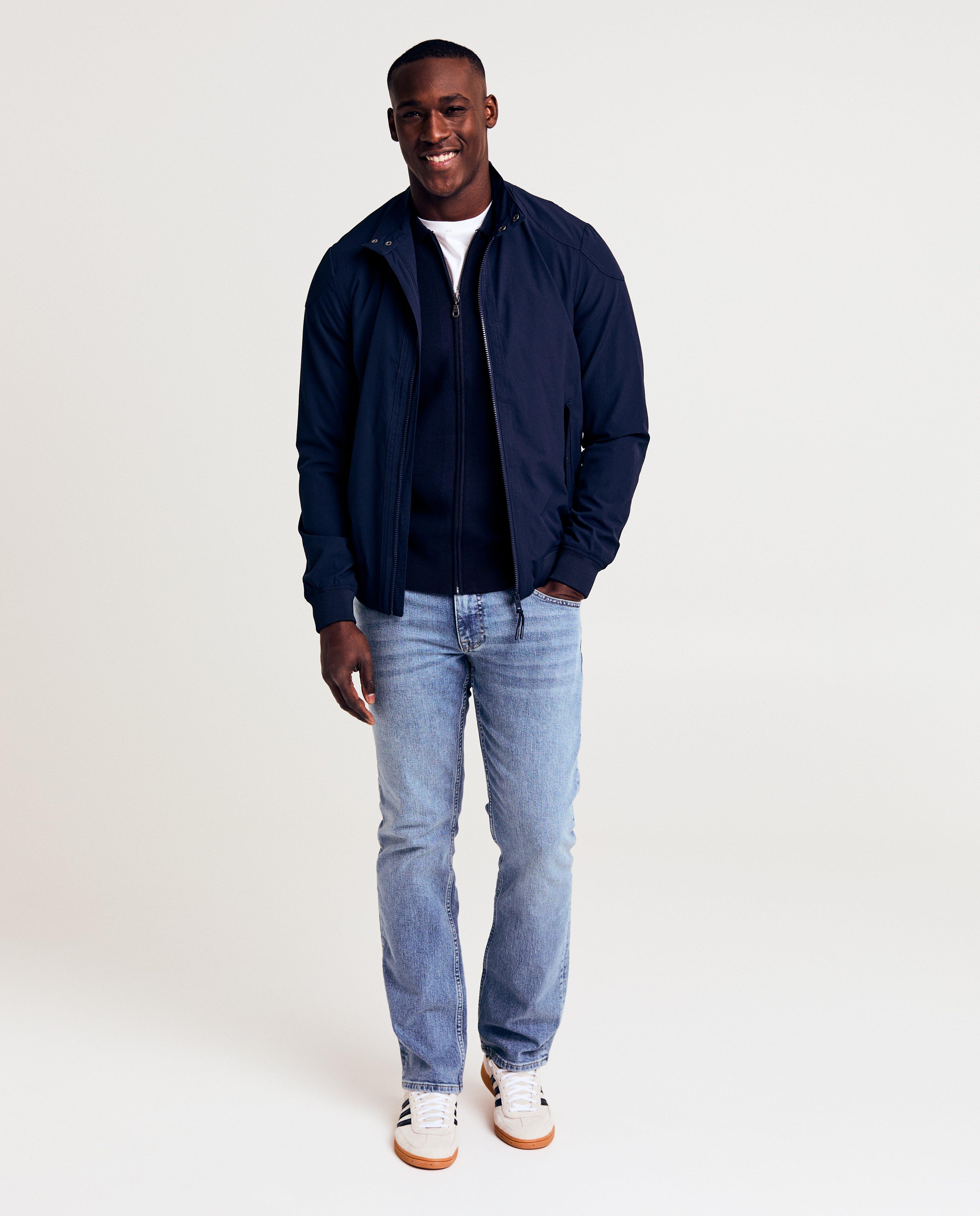 Poncho's en teddy's - Donkerblauwe jas
