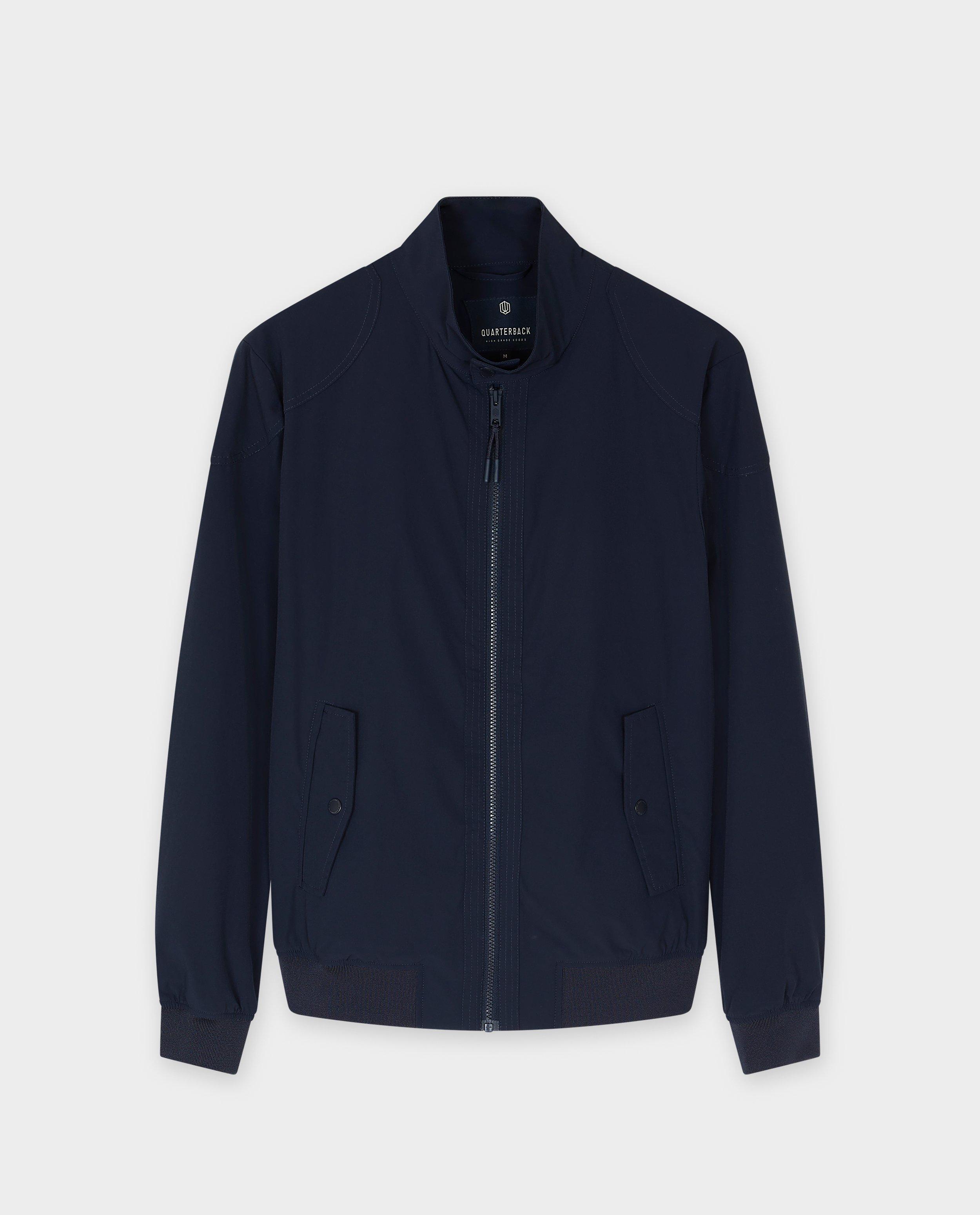 Poncho's en teddy's - Donkerblauwe jas