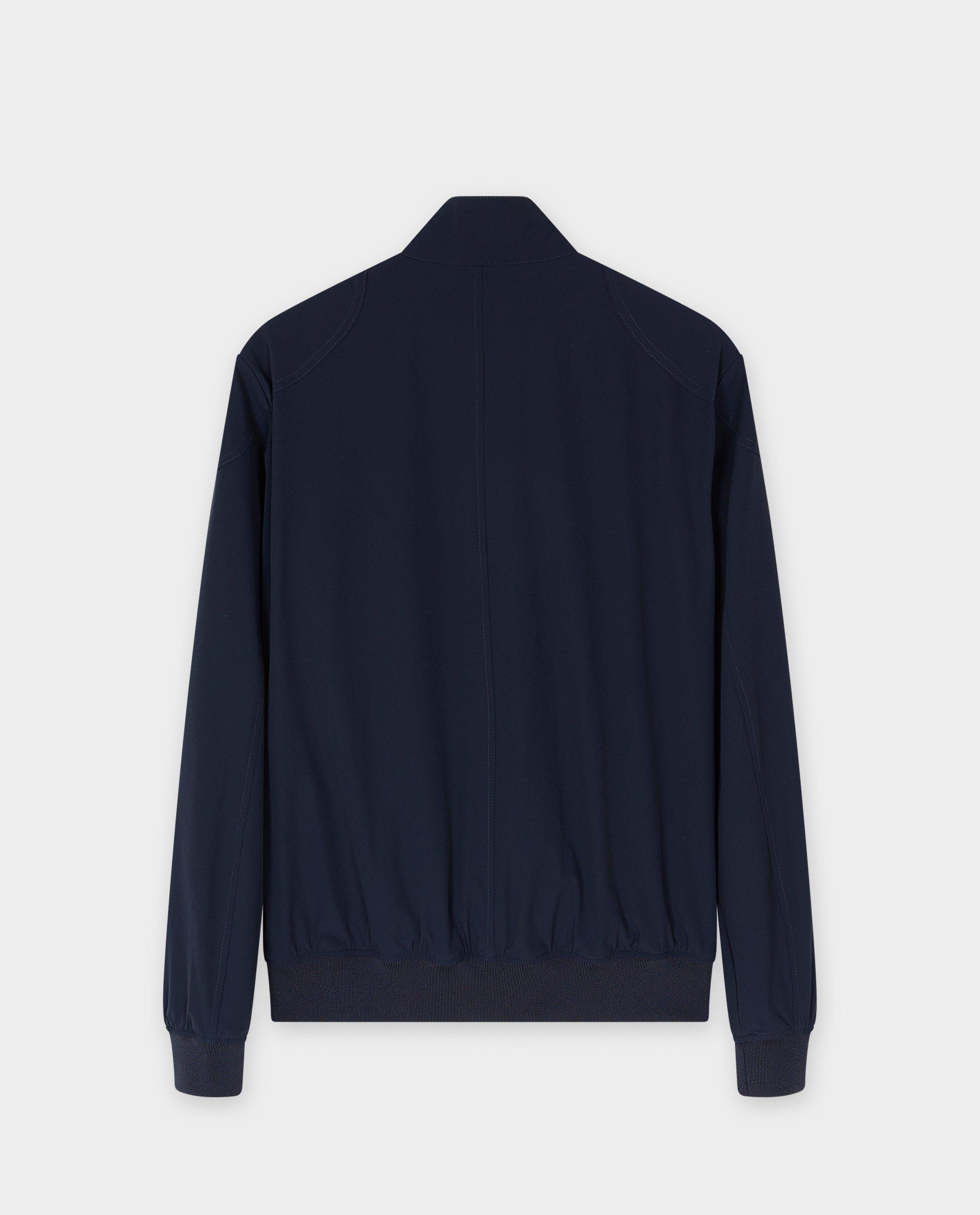 Poncho's en teddy's - Donkerblauwe jas